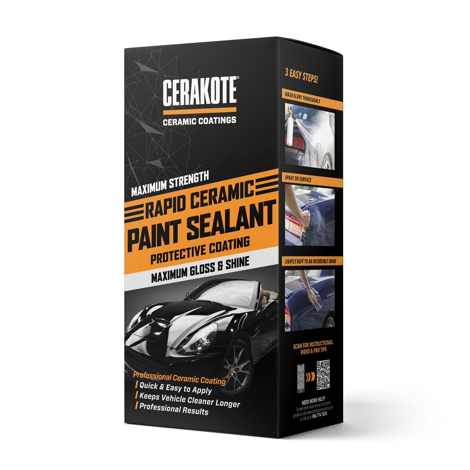 Cerakote Ceramic Trim Coat Kit -Plastic Trim Restorer - free shipping