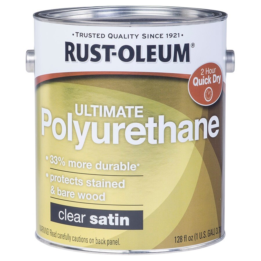 Rustoleum clear deals matte polyurethane