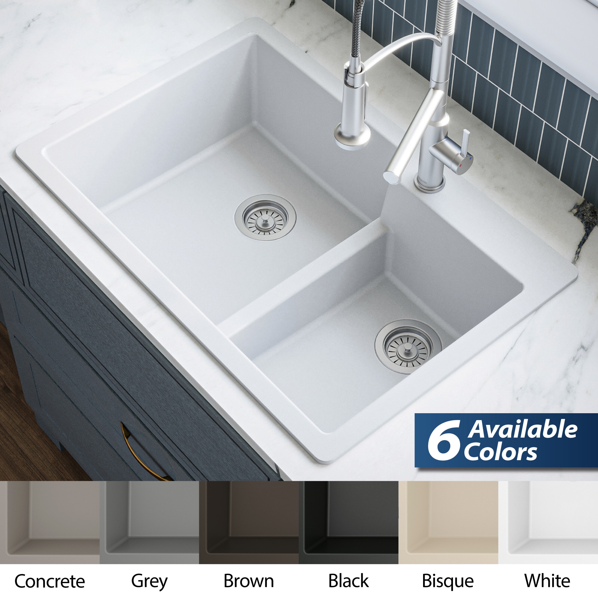 Karran QT-811-WH Kitchen-Sinks - View #11