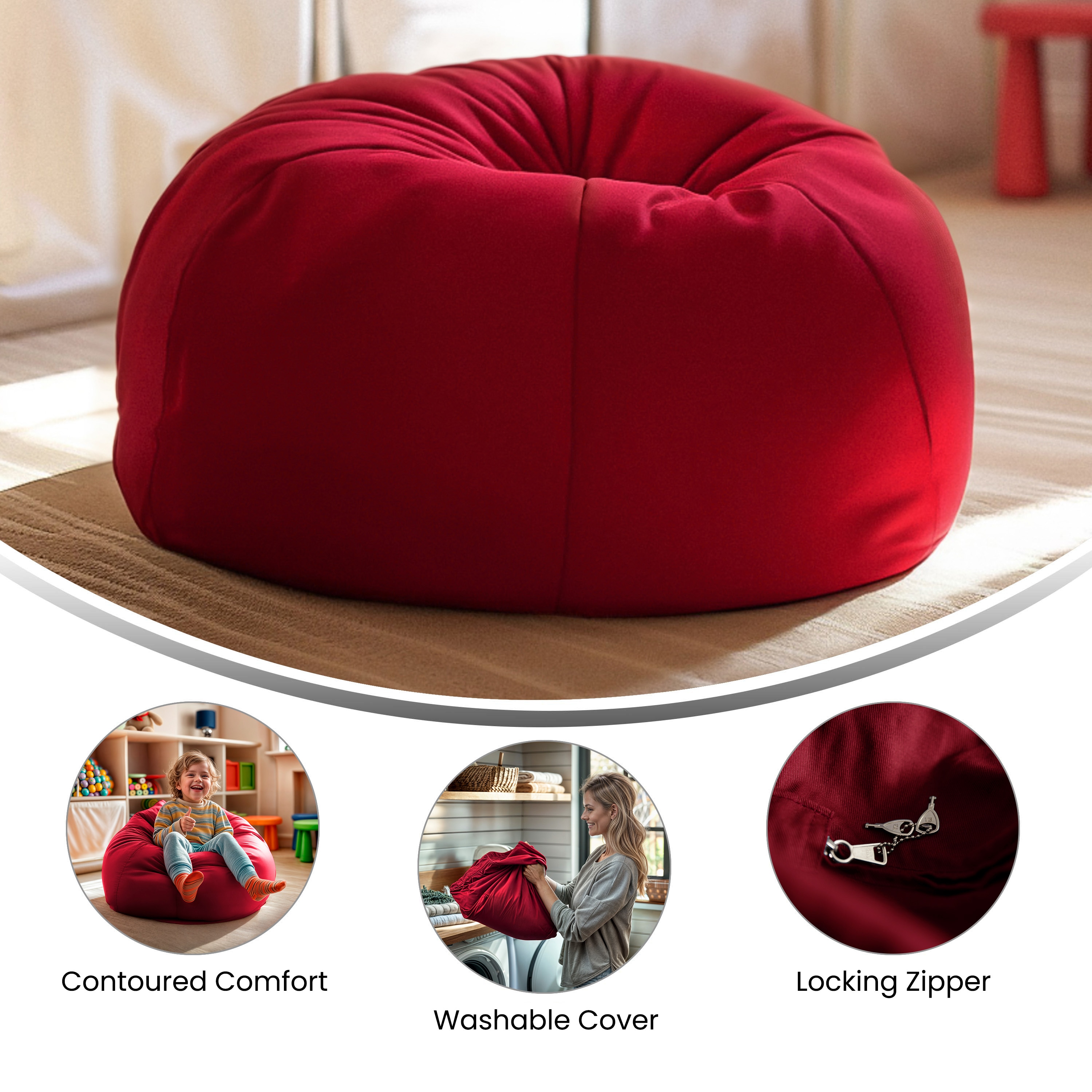 Flash Furniture 847254067218 Kids-Chairs - View #4