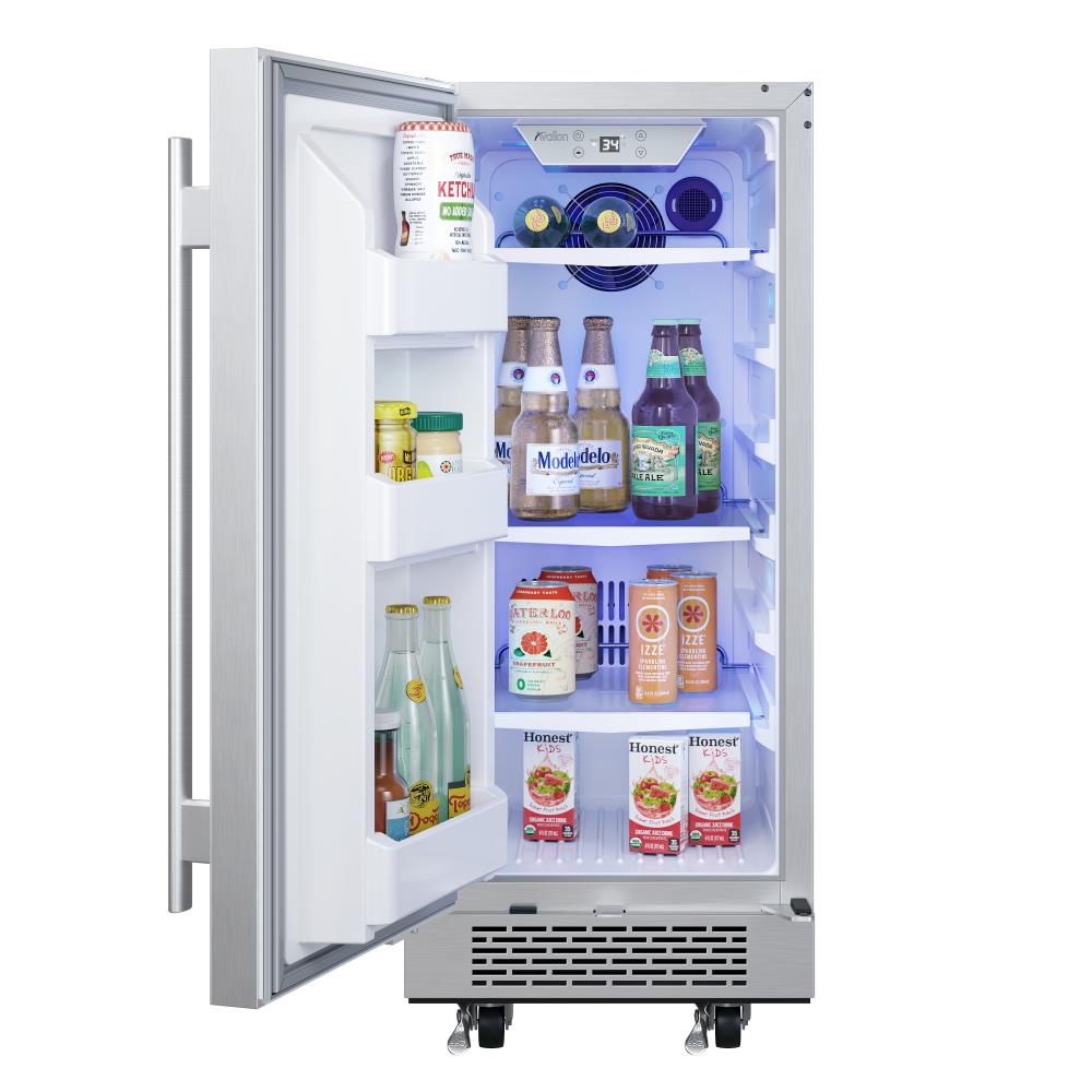 Avallon 3.3cu ft Freezerless Refrigerator (Stainless Steel) at