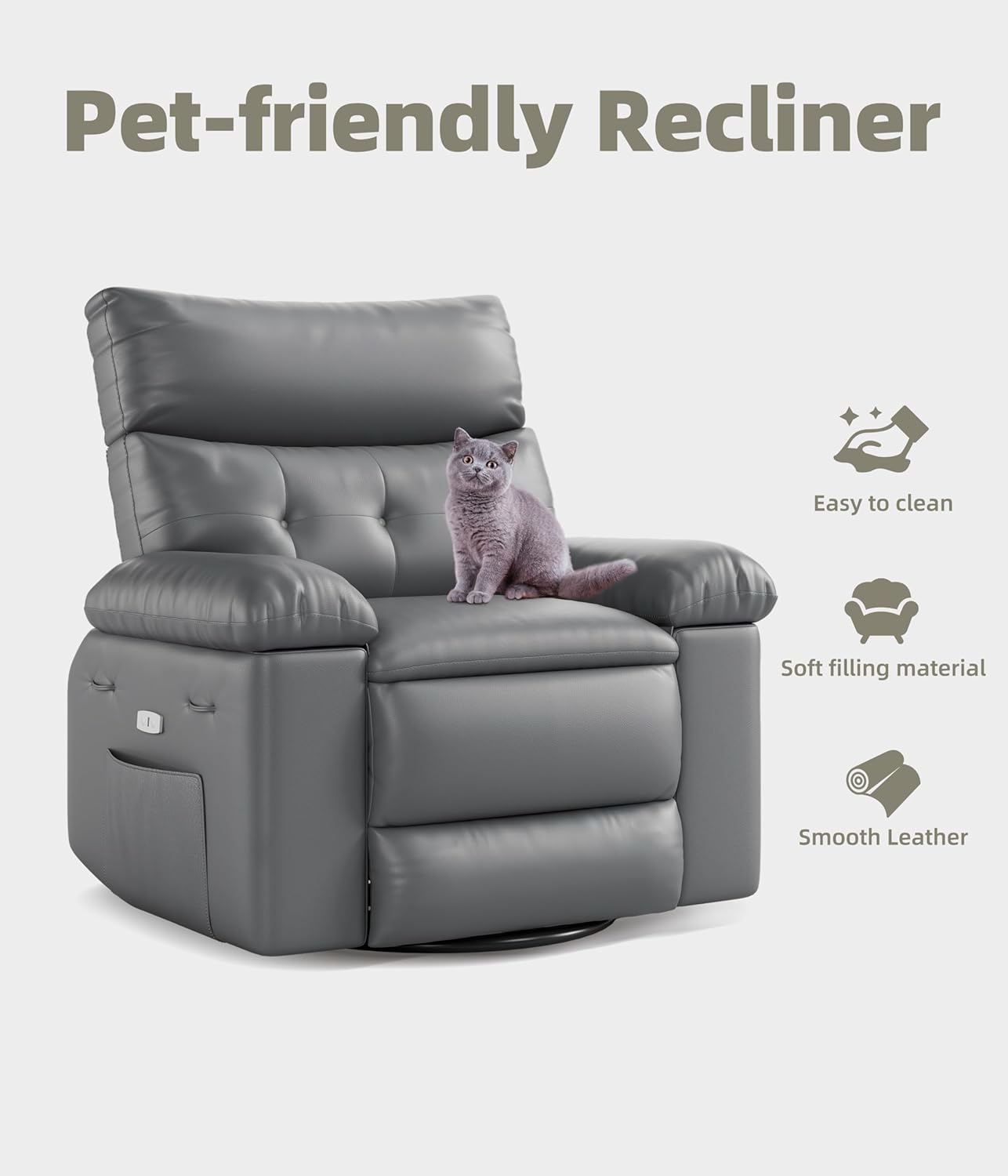 Qeetex ABODE-PHOKEV9 recliners - View #4