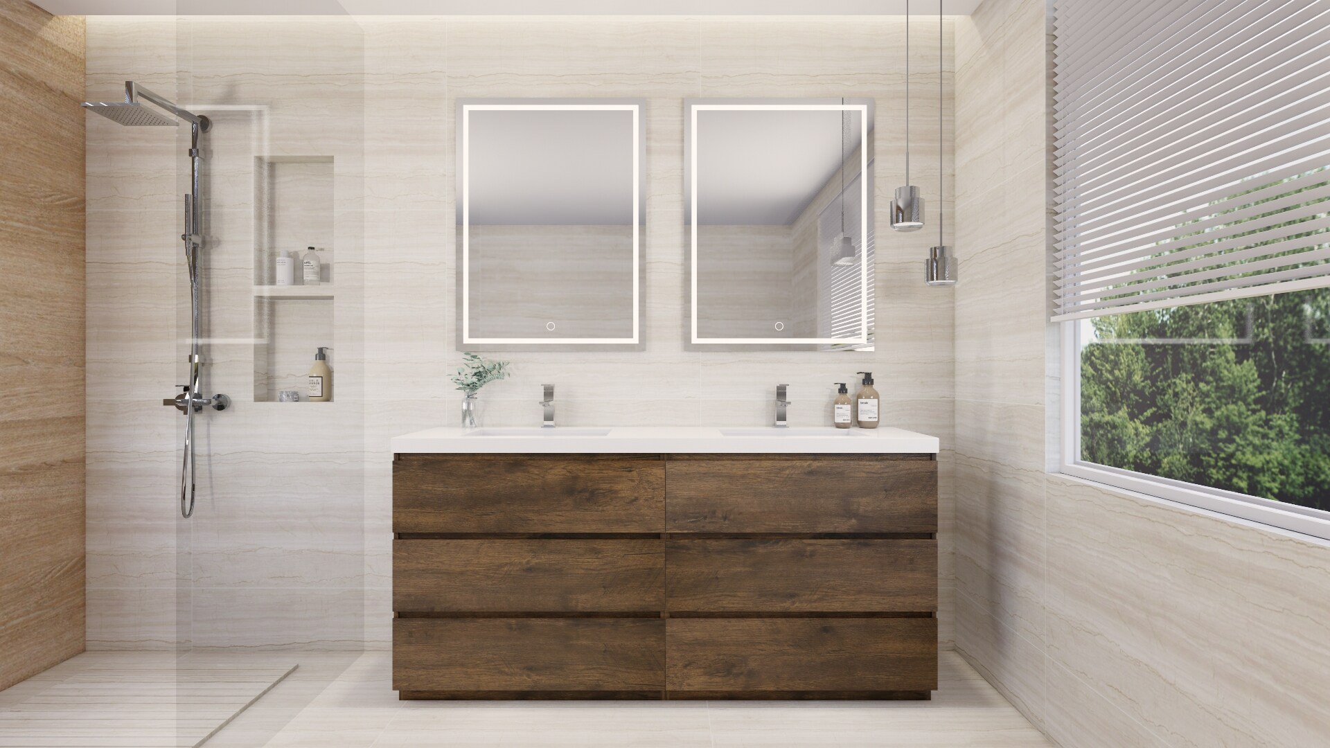 Moreno Bath MOA72D-RW Bath-Vanity-Combo - View #6
