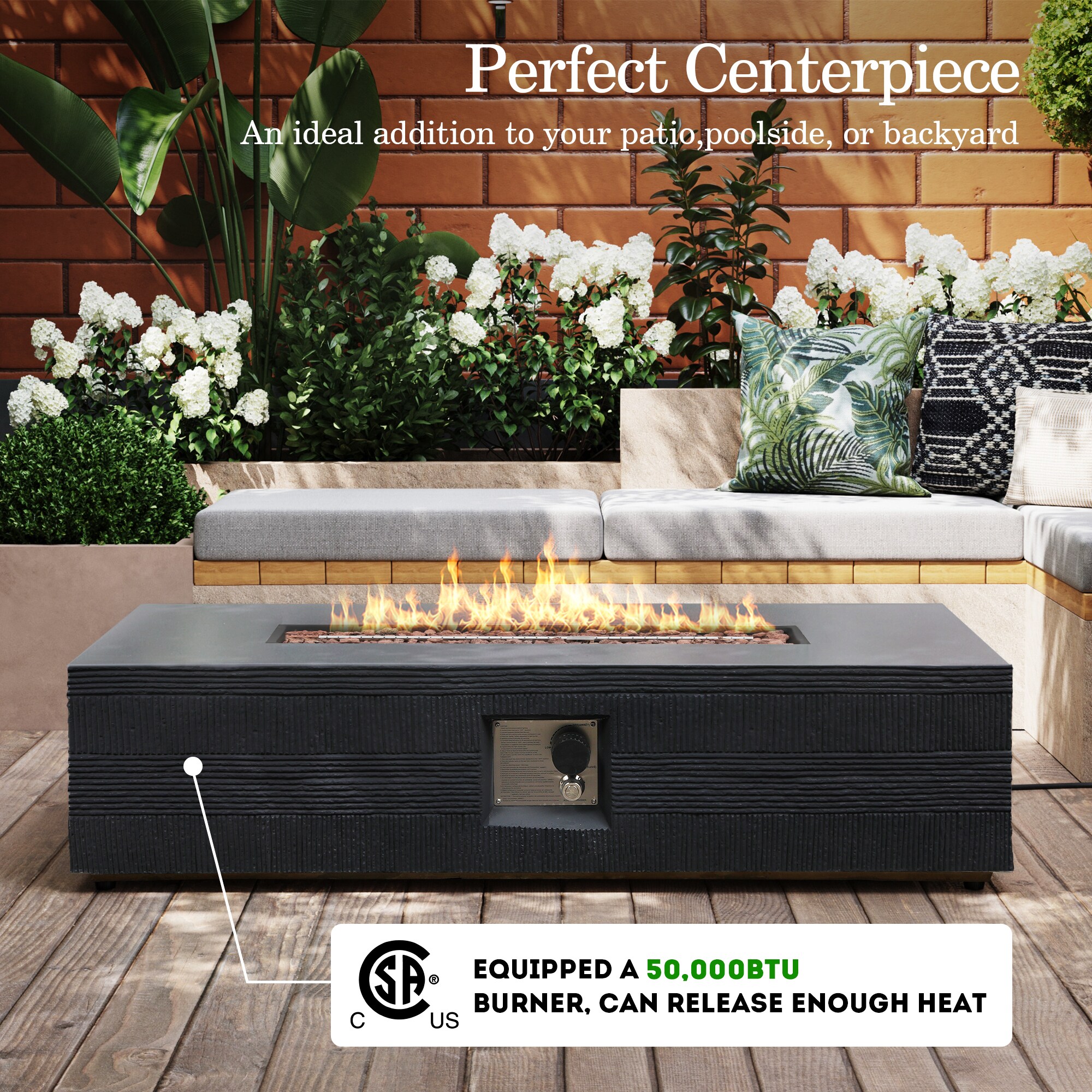 Patio Watcher LS-56MDK-SW Outdoor-Gas-Firepits - View #5