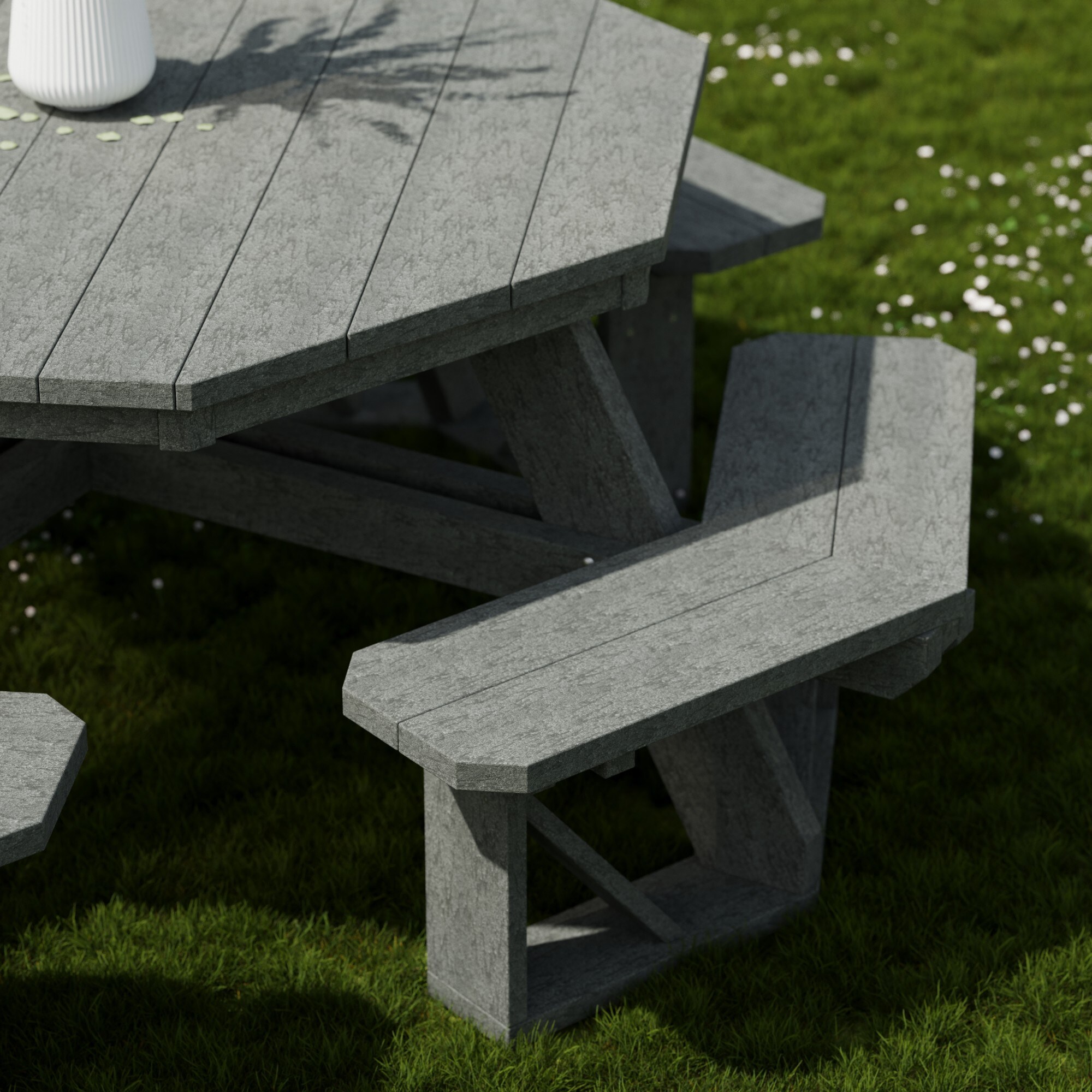 Wildridge LCC-164-DG Picnic-Tables - View #3
