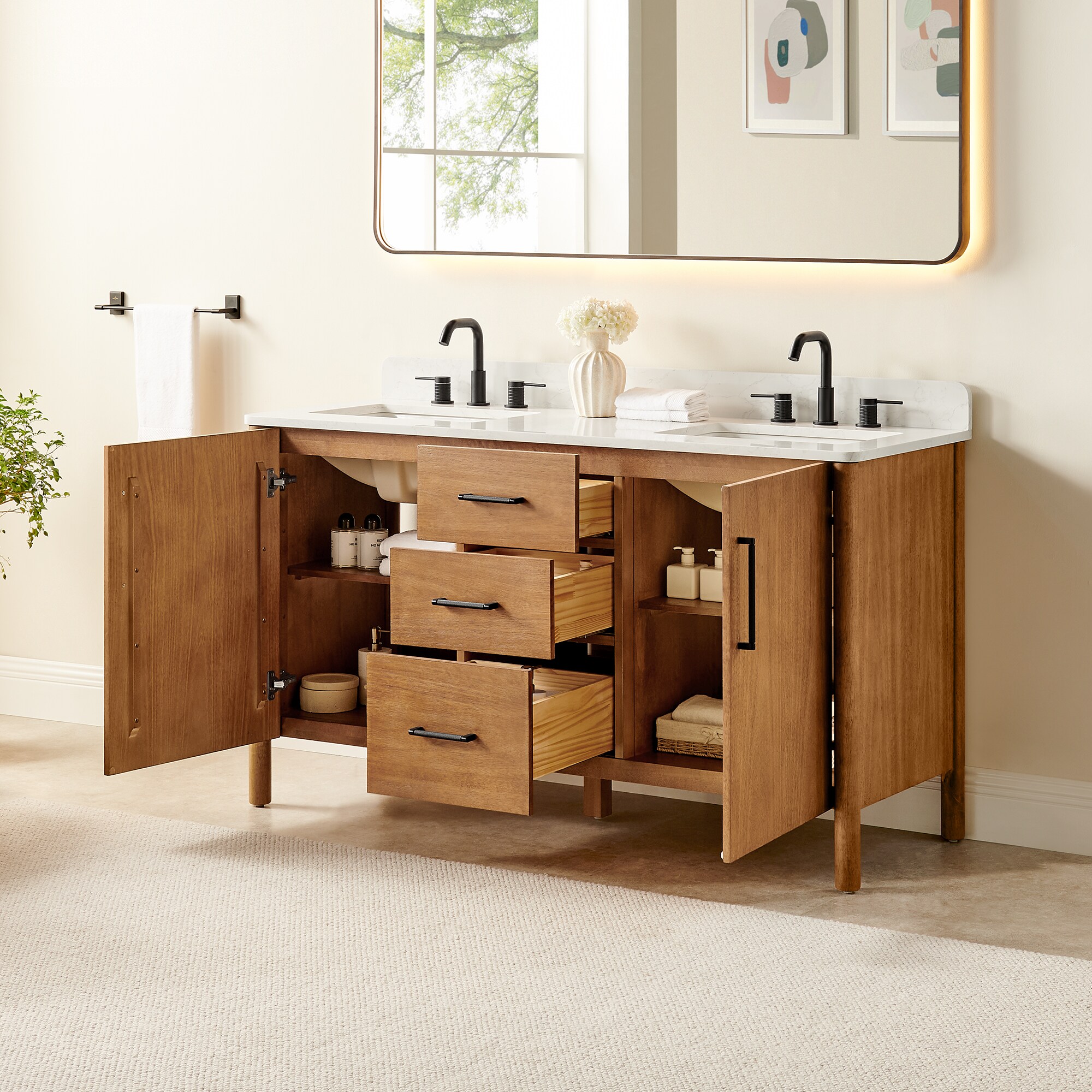 Altair 578060-MB-GW-NM Bath-Vanity-Combo - View #4