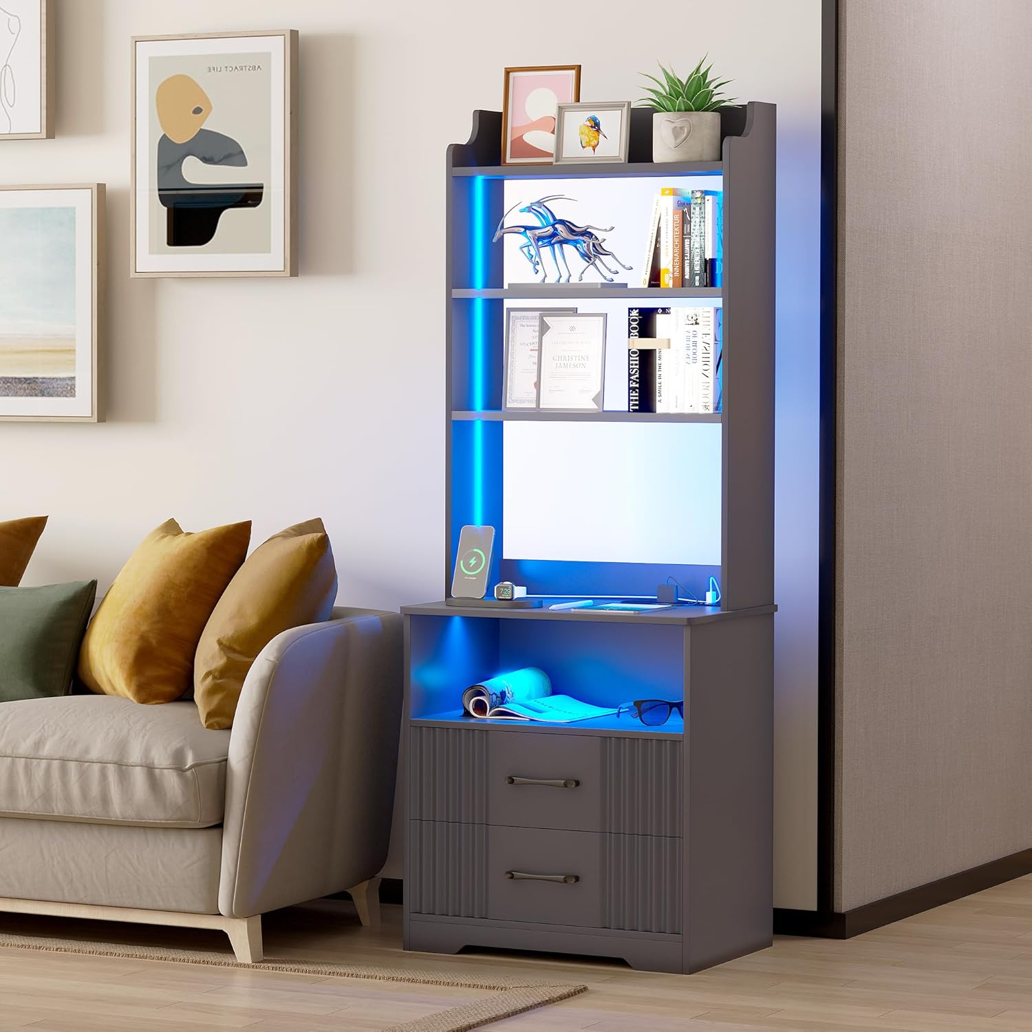 Vlsrka B0CGRKBPY5 nightstands - View #8