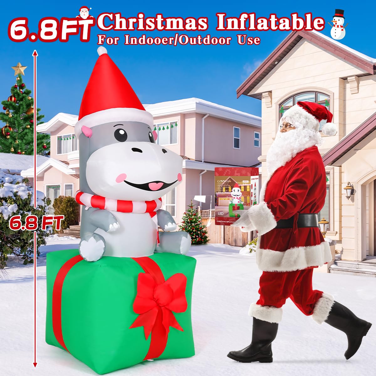 GOOSH DJ-SD-27531 Christmas-Inflatables - View #6