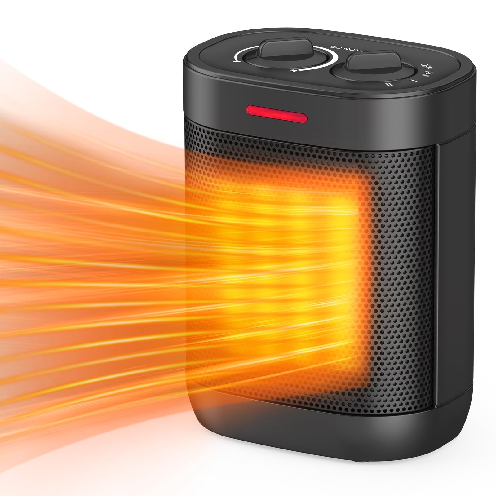 EdenDirect 1000 -Watt Ceramic Tower Indoor Electric Space Heater with Thermostat