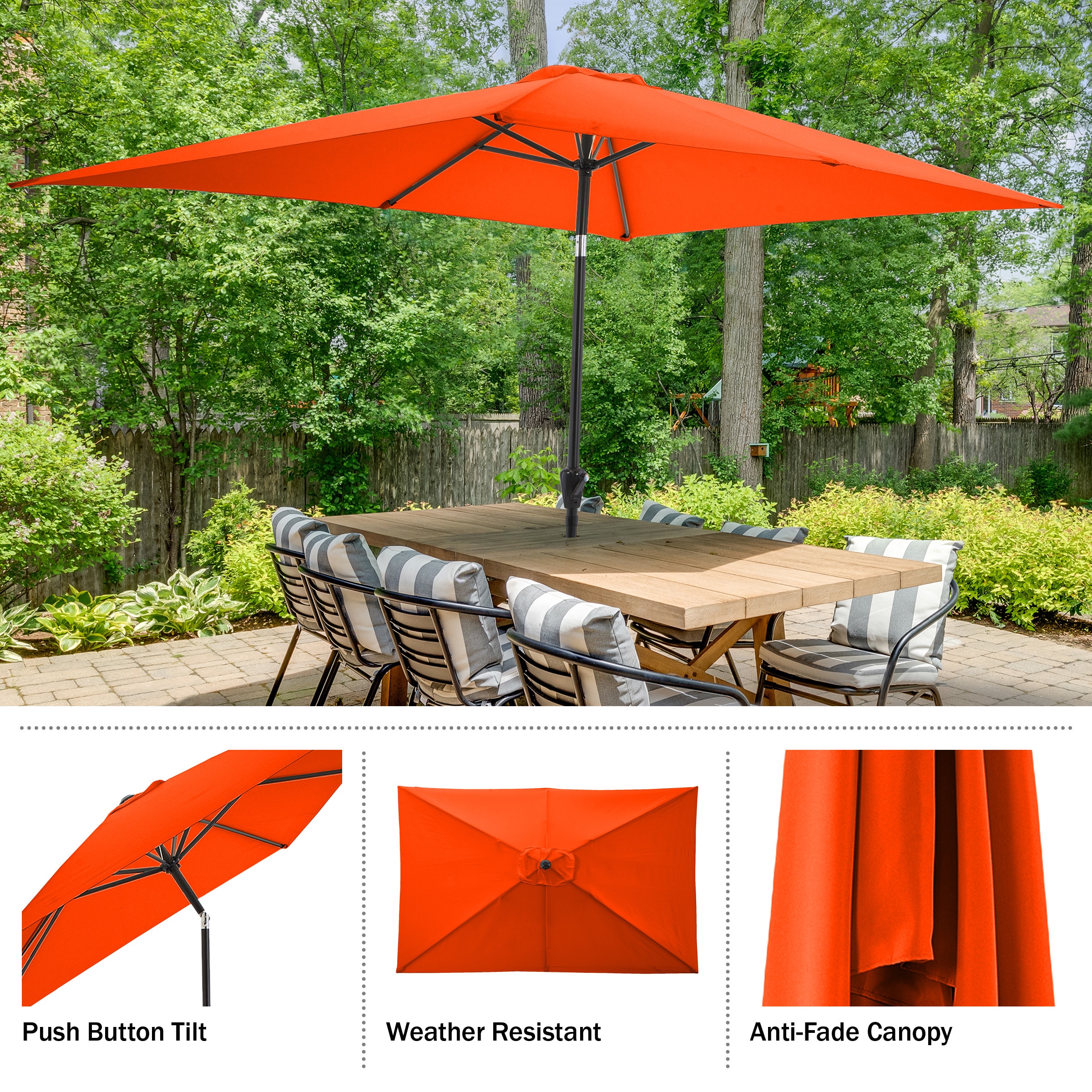 Pure Garden 50-LG1280 Umbrellas-2 - View #3