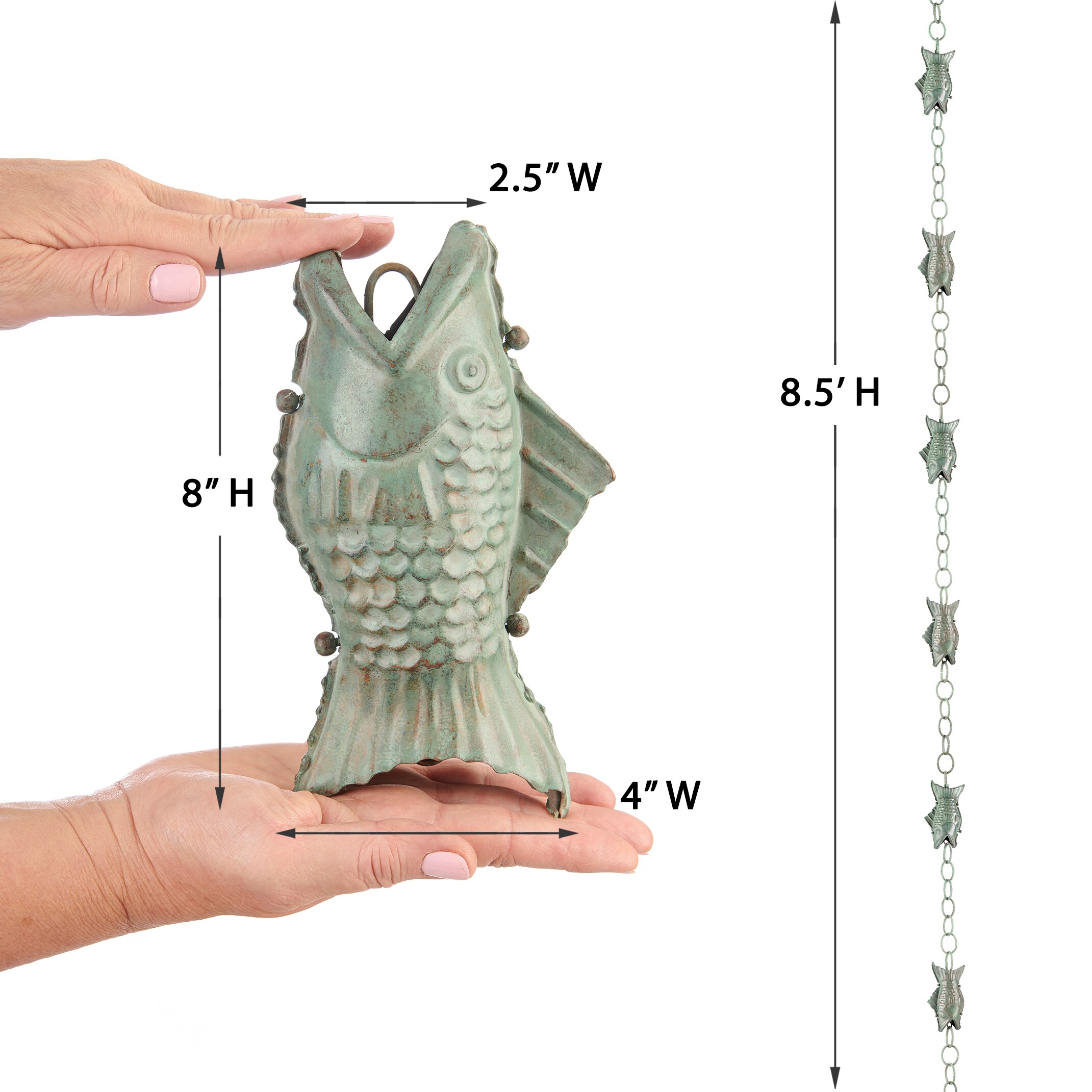 Good Directions 487V1-8 Rain-Chains - View #2