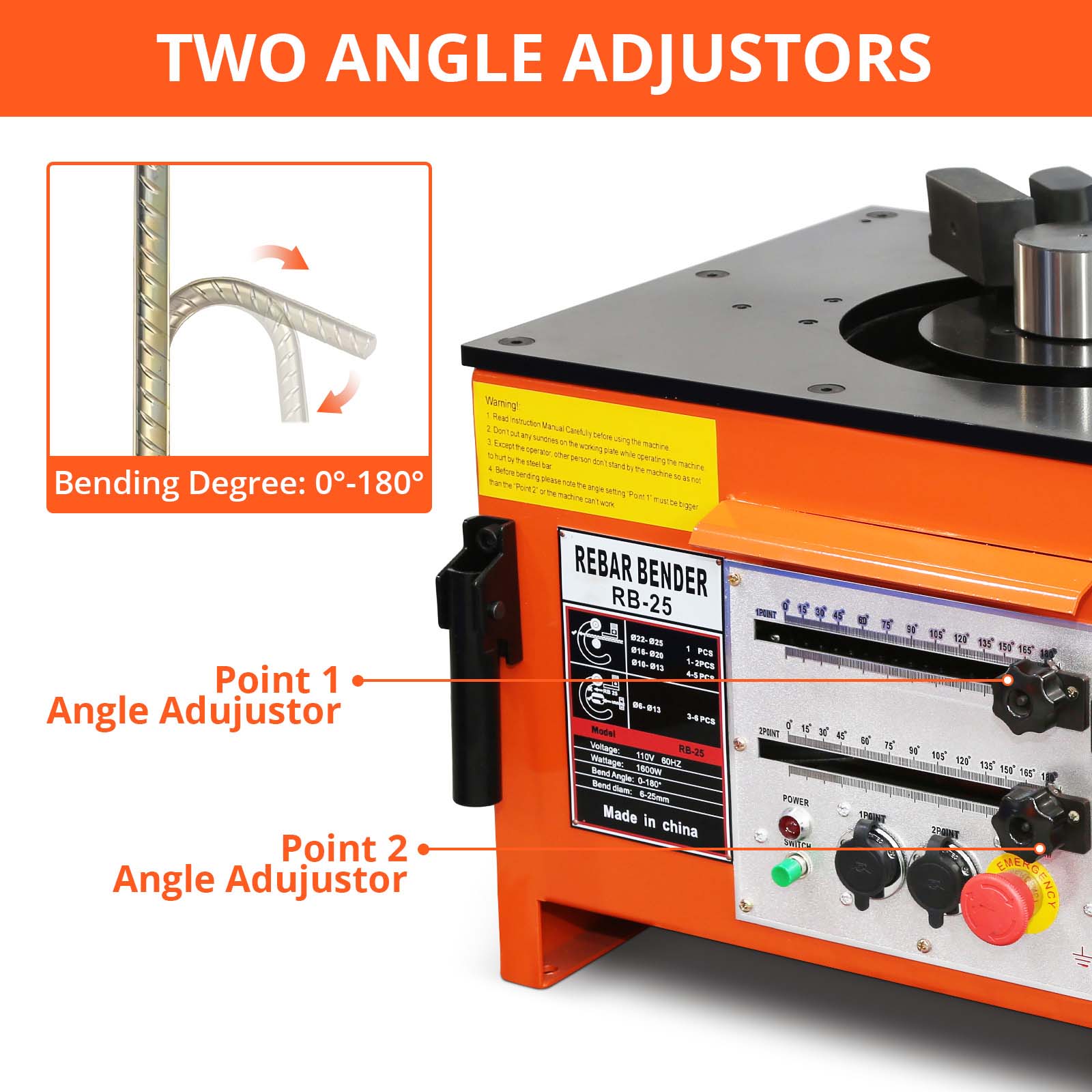 Garvee PHO-0XRXIYE7 Rebar-Cutters-Benders - View #4