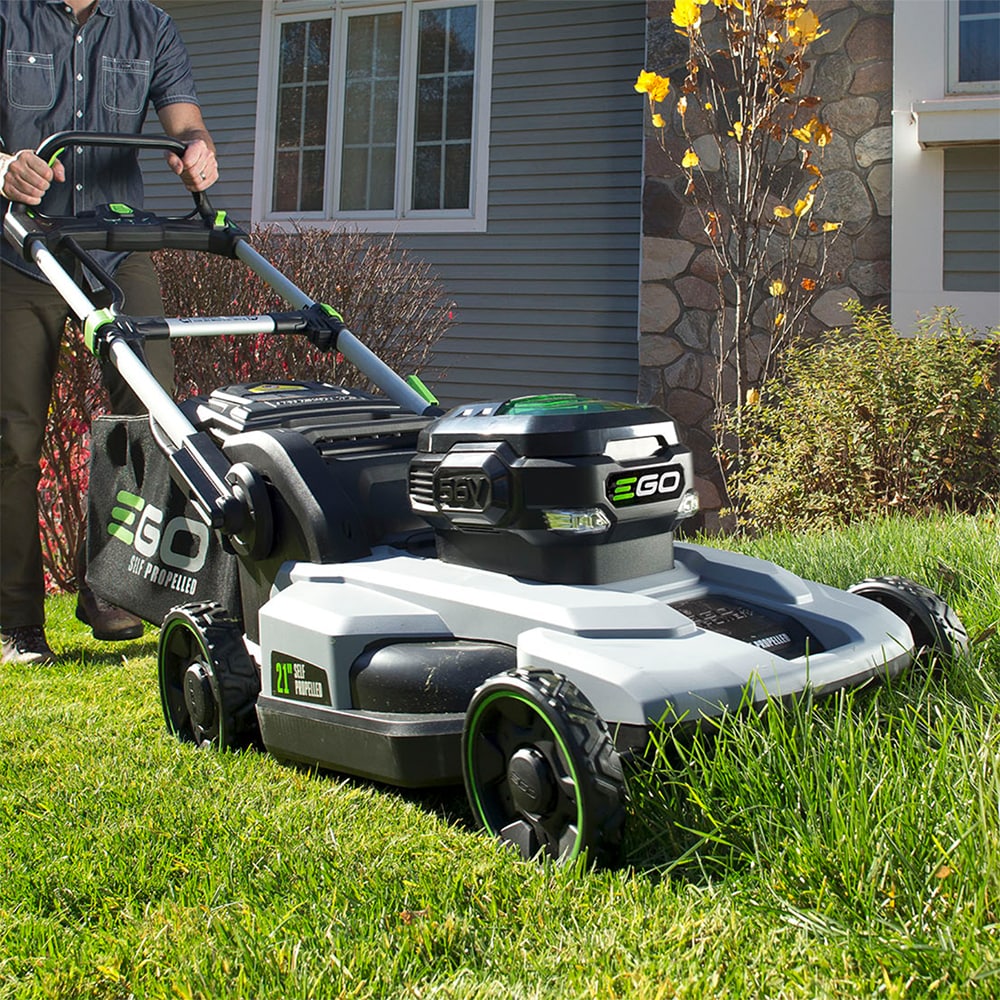Ego Self Propelled Lawn Mower 21 in. 56-Volt Lithium-Ion Cordless Battery Garden