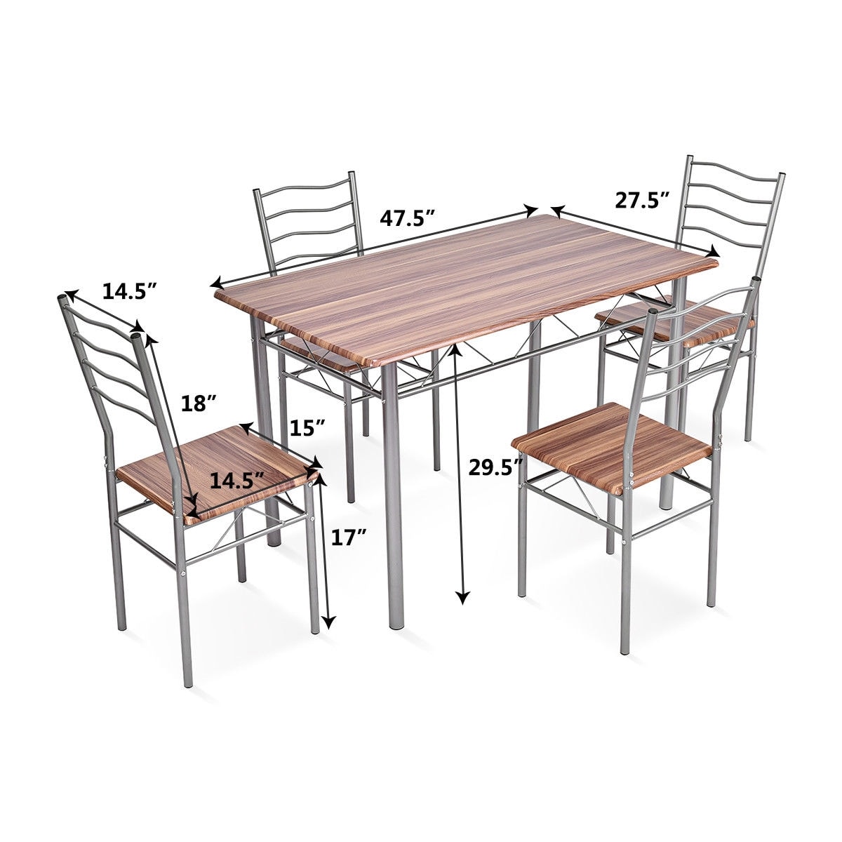 CASAINC WF-HW55389NA-LA Dining-Sets - View #4