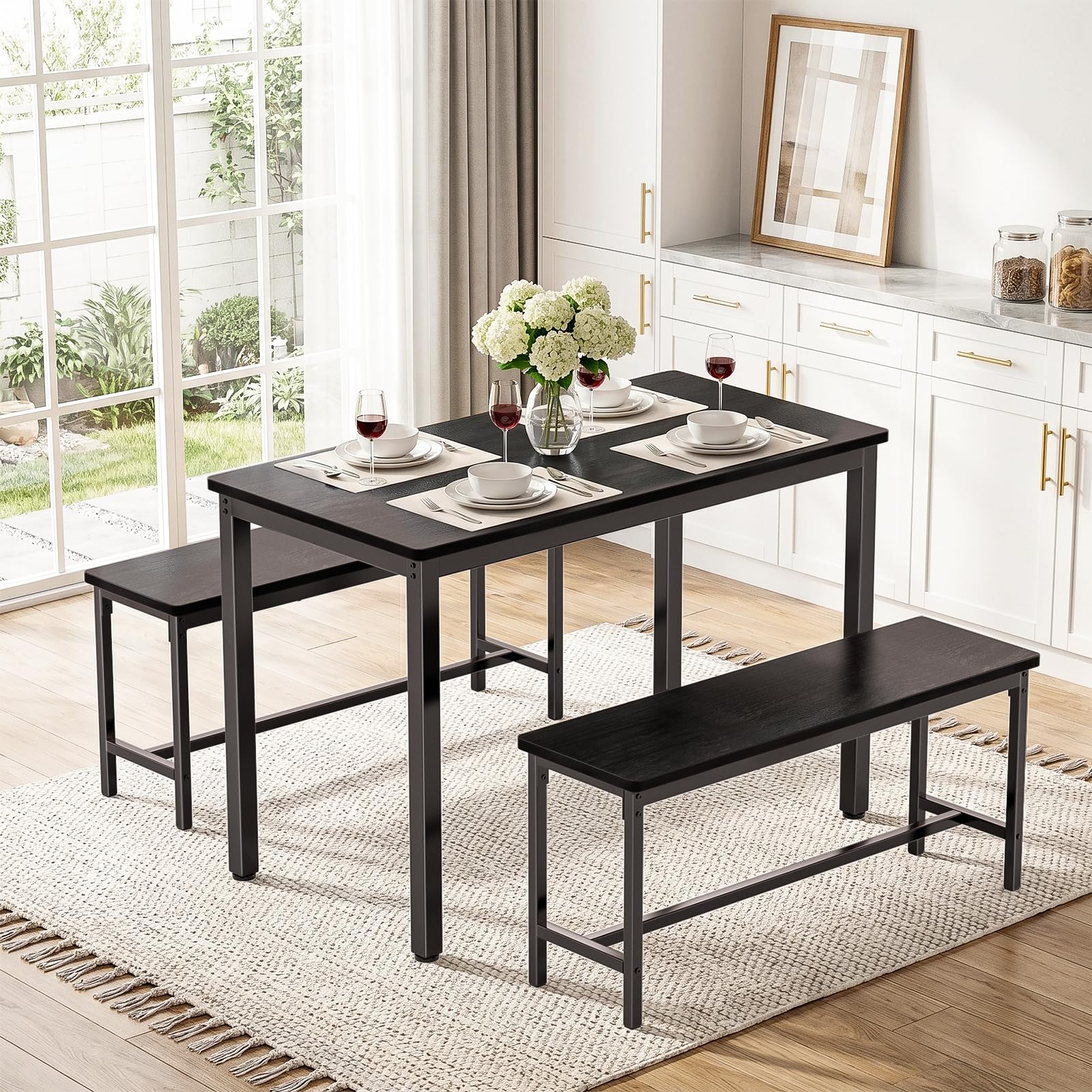 OBERSTER HK-DS-003-BL-SQGJ Dining-Tables - View #2