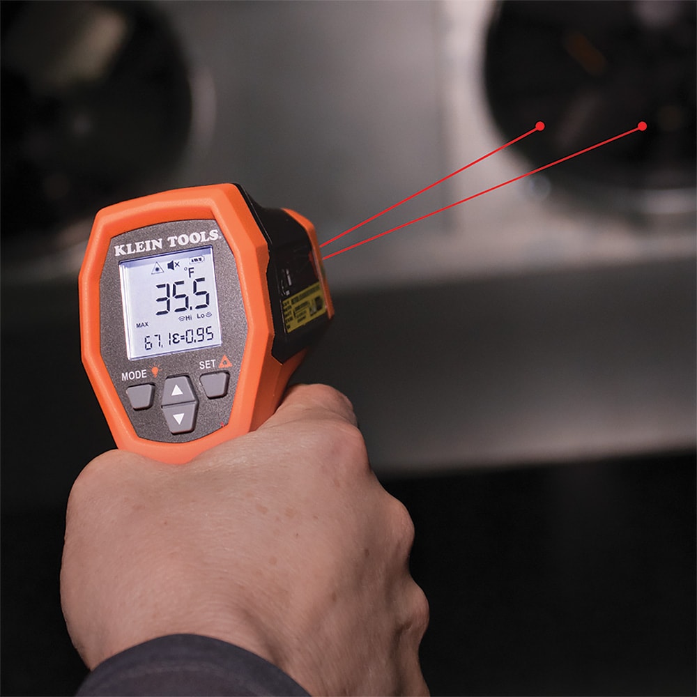 IDEAL Digital Single Targeting Laser Infrared Thermometer in the