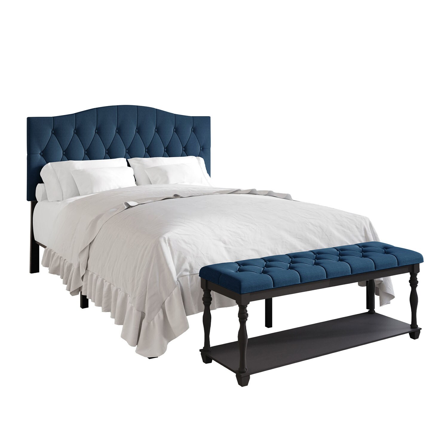 ChaletPosh C8390KUB-BL-LN-2X beds - View #3