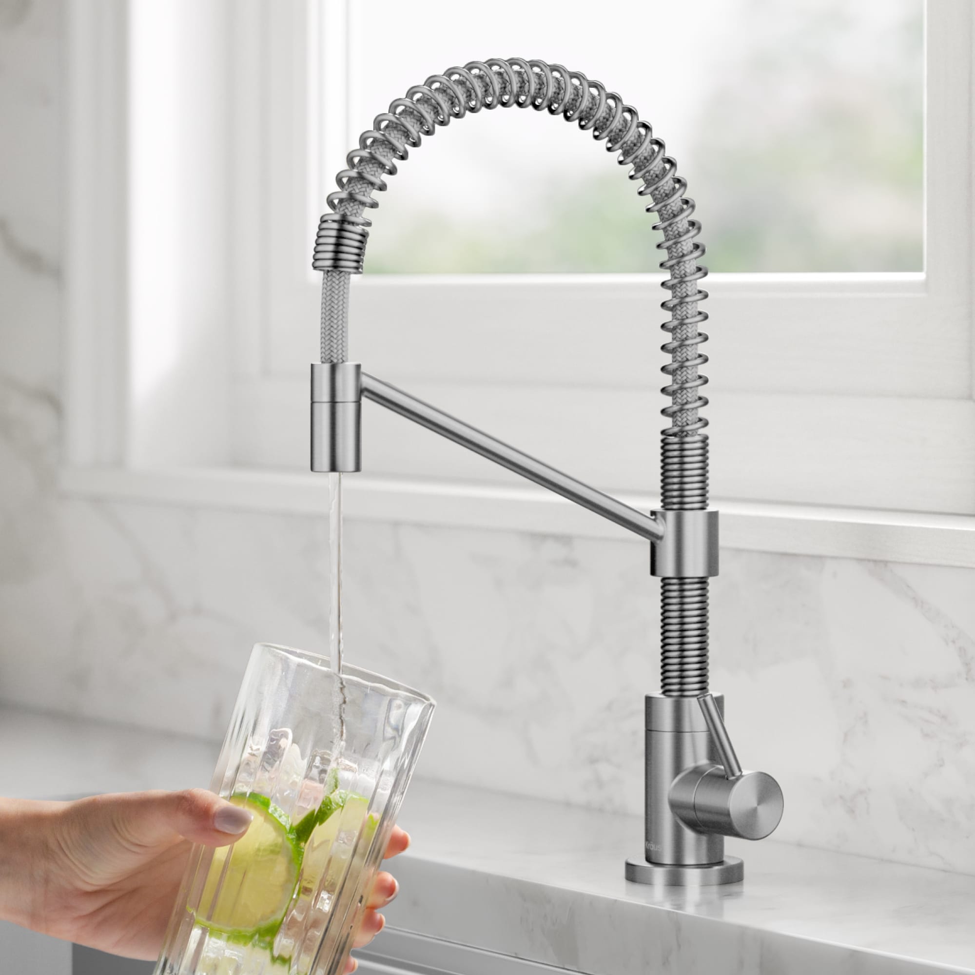 Kraus FF-104SFS Bolden Spot Free Stainless Steel Deck-mount Cold Water Dispenser