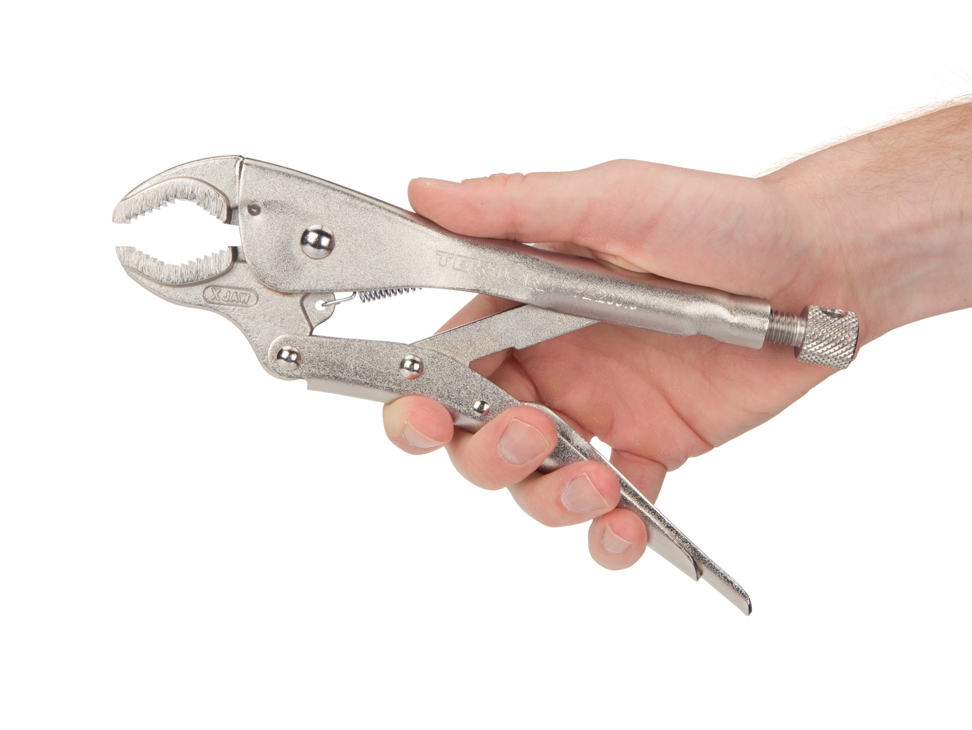 TEKTON Deep Bite Round Jaw 10-in Universal Locking Pliers in the Pliers  department at