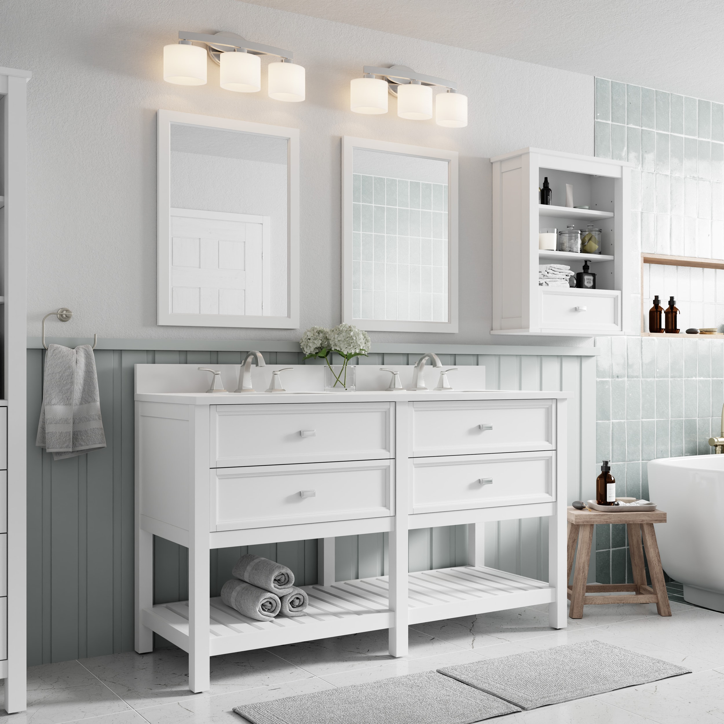 allen + roth 1227VA-60-201-901 Bath-Vanity-Combo - View #9
