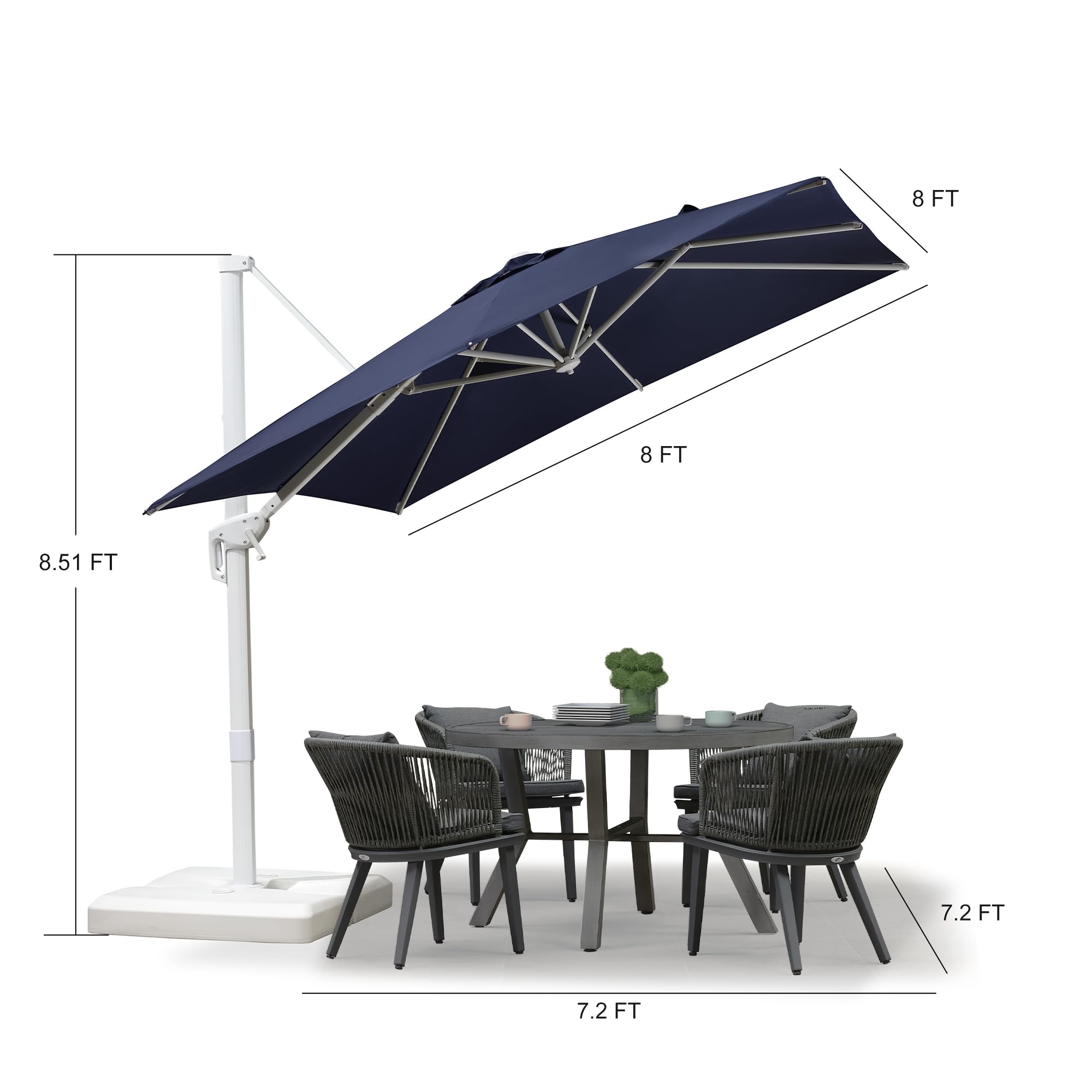 PURPLE LEAF LS02XBS08-NB Umbrellas-2 - View #9