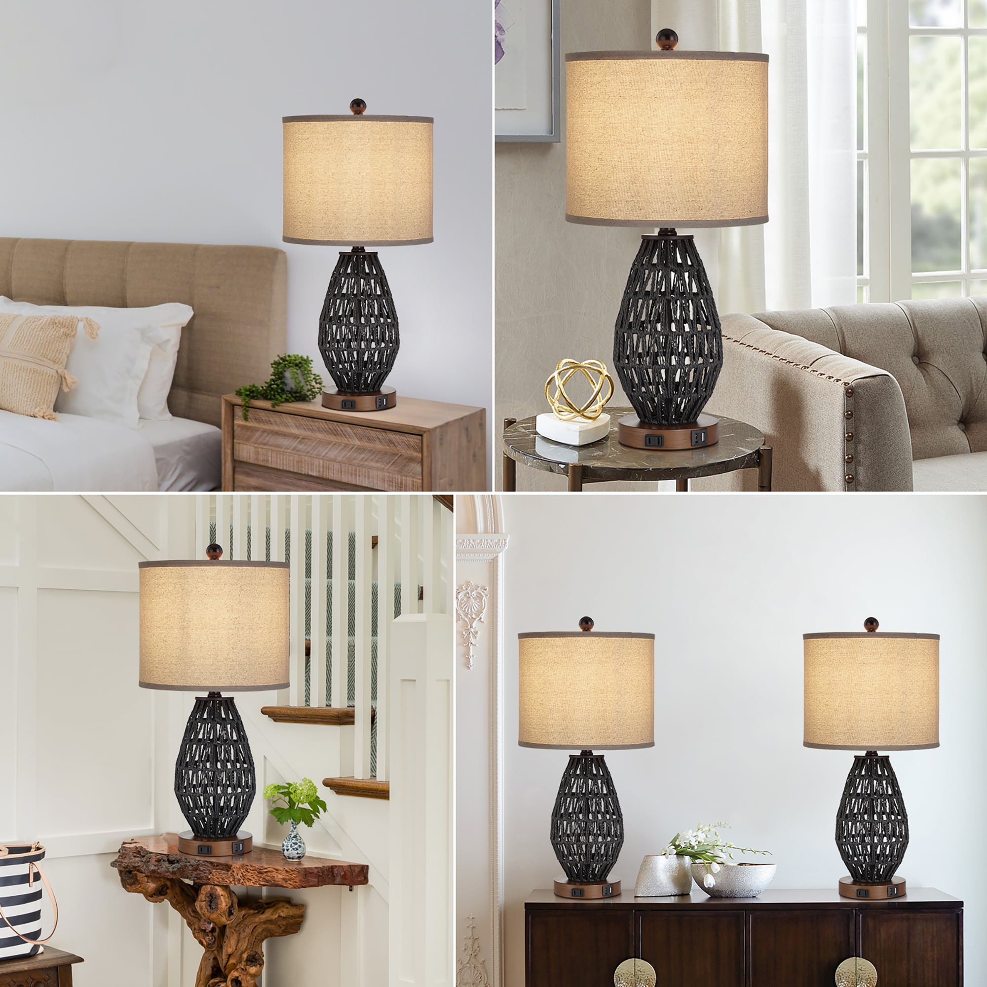 UrFurnishings TD-95 Table-Lamps - View #4