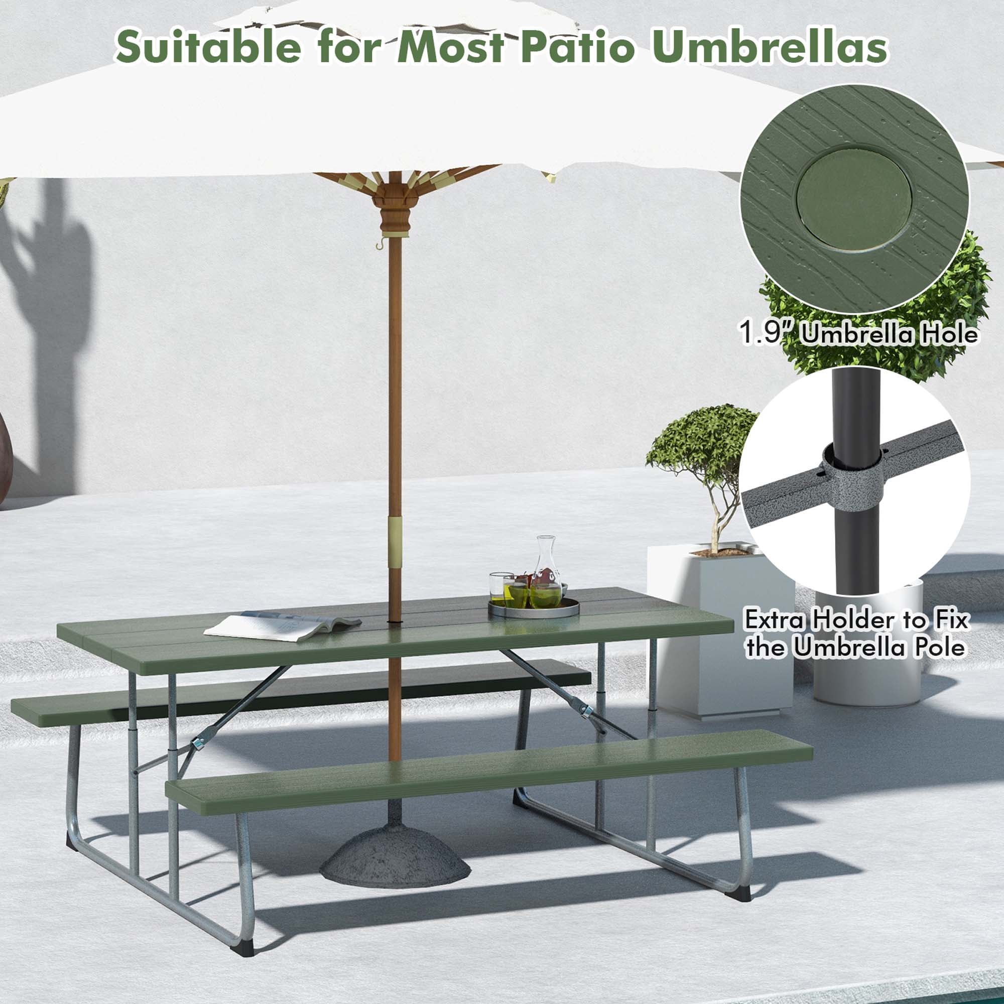 Costway HCST01513 Patio-Tables - View #6