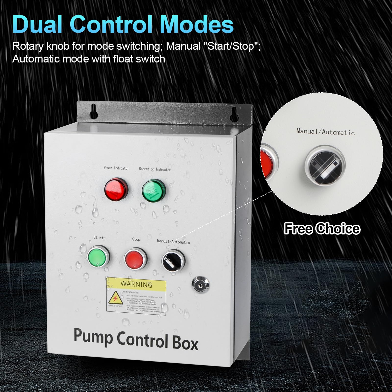 Aoibox LABH23DP Well-Pump-Covers - View #3