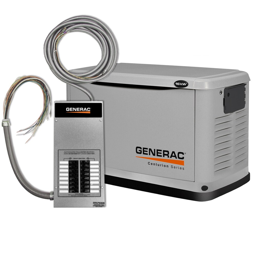 Generac 6461.0 Centurion 100-Amp Home Standby Generator (Automatic Transfer Switch)