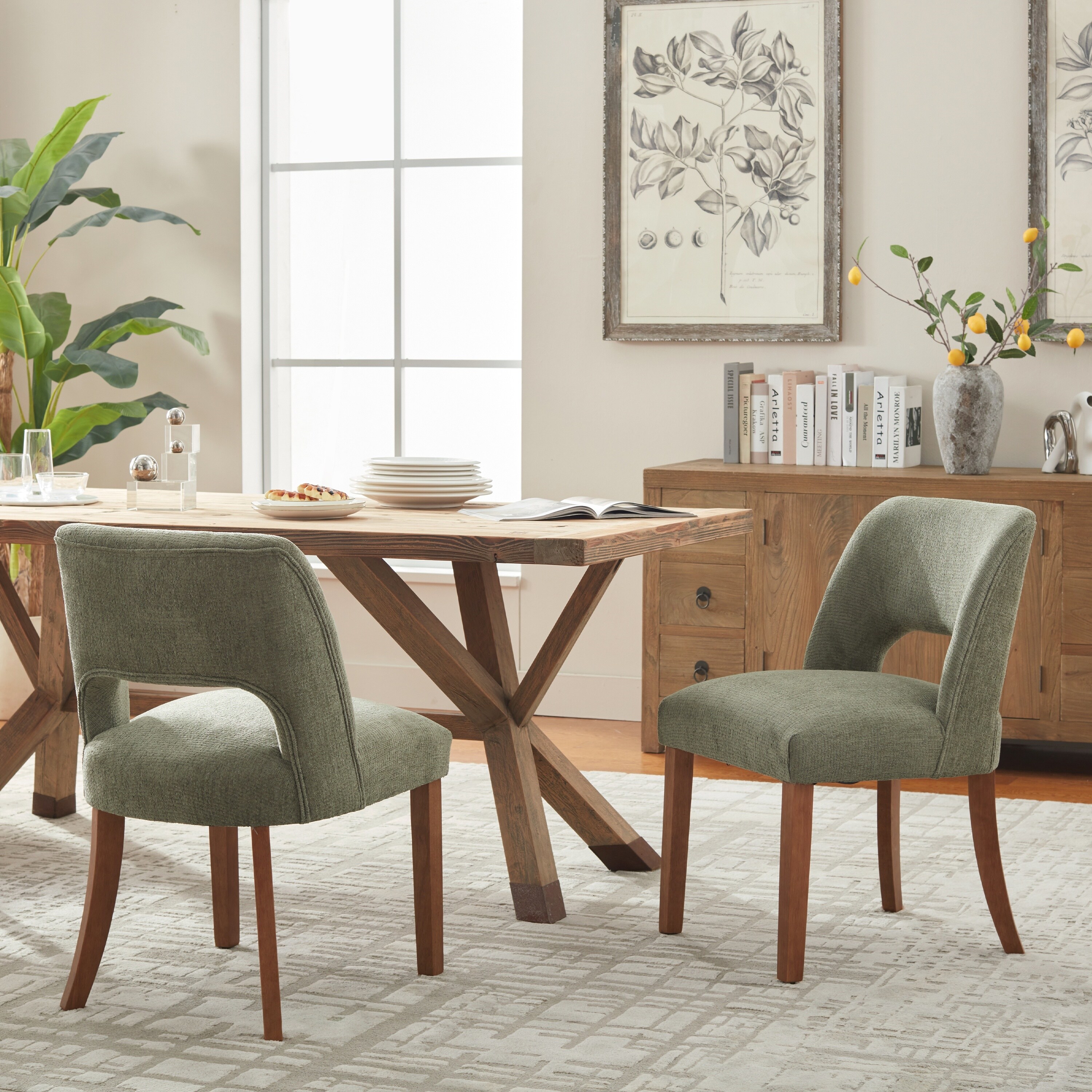 Keoni VK-007-GRN Dining-Chairs - View #2