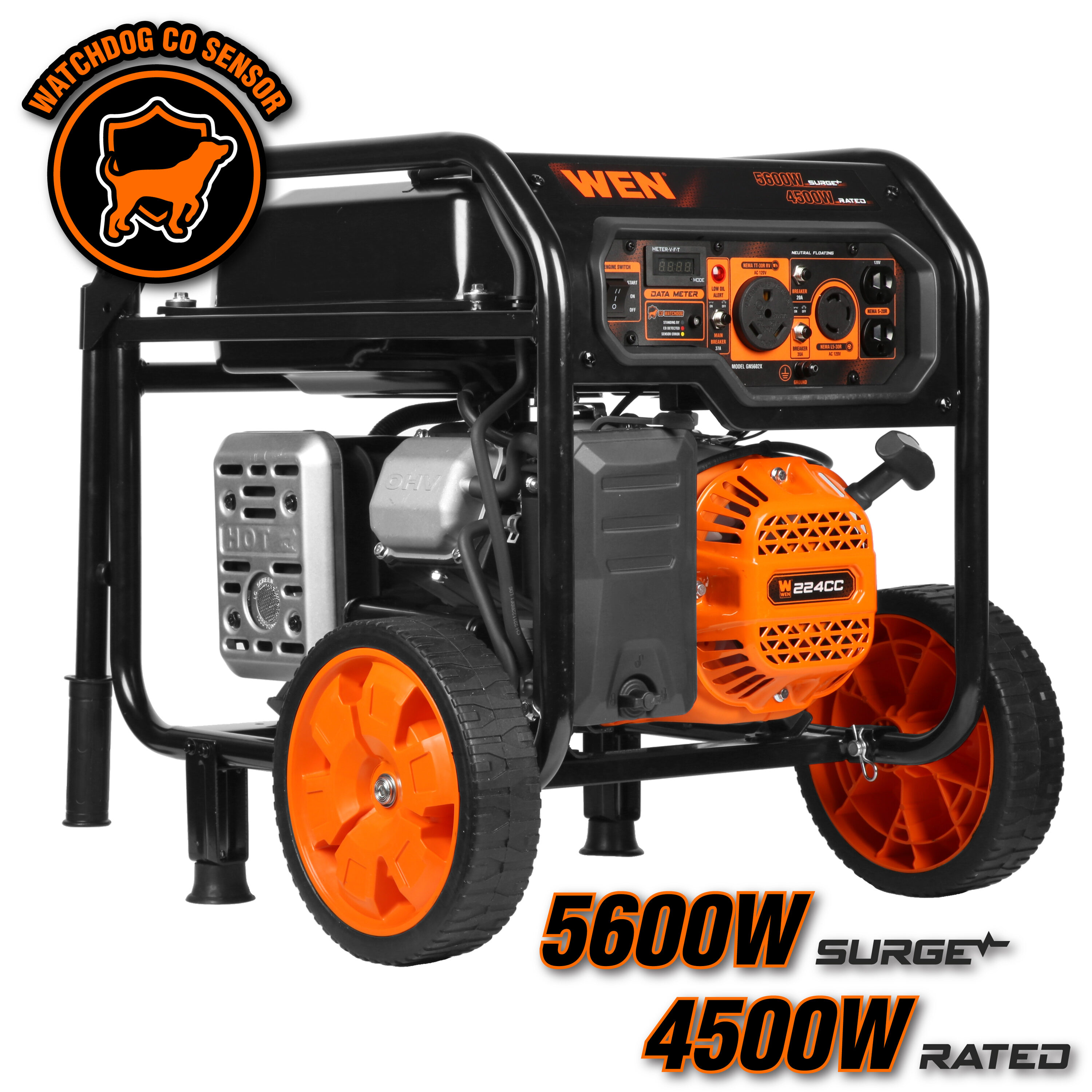 WEN GN5602X Portable-Generators - View #3