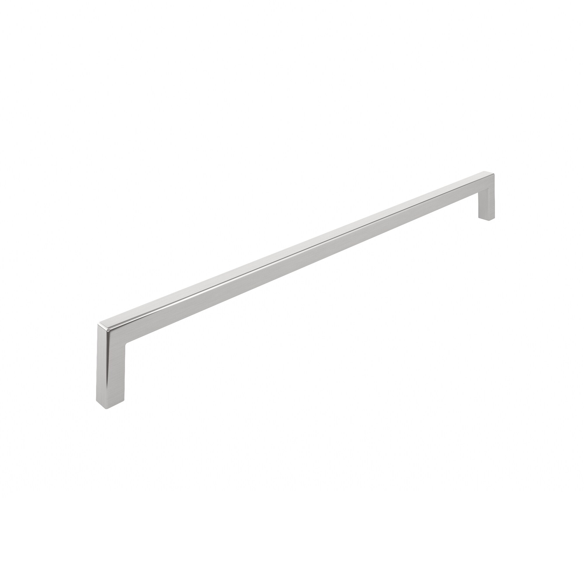 Richelieu BP873320195 Lambton 12-5/8-in , 320mm Center to Center Brushed Nickel Rectangular Handle