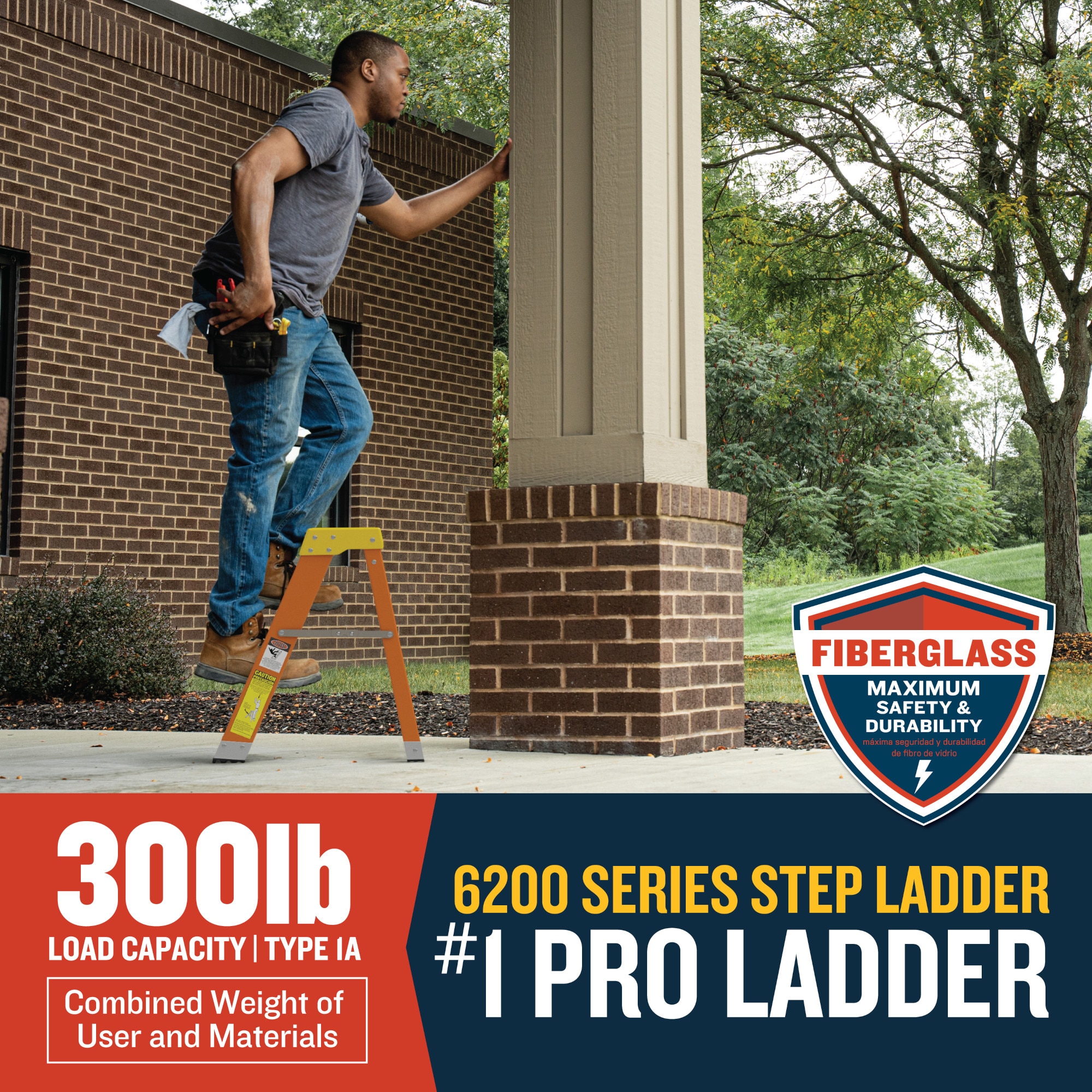 Werner 6202 Step-Ladders - View #4