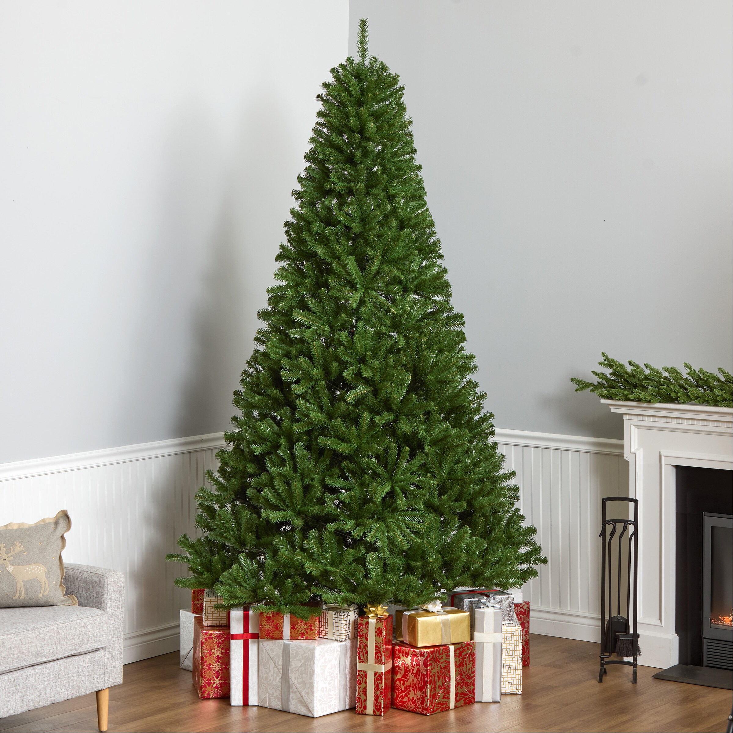 National Tree Company 9-ft North Valley Spruce Artificial