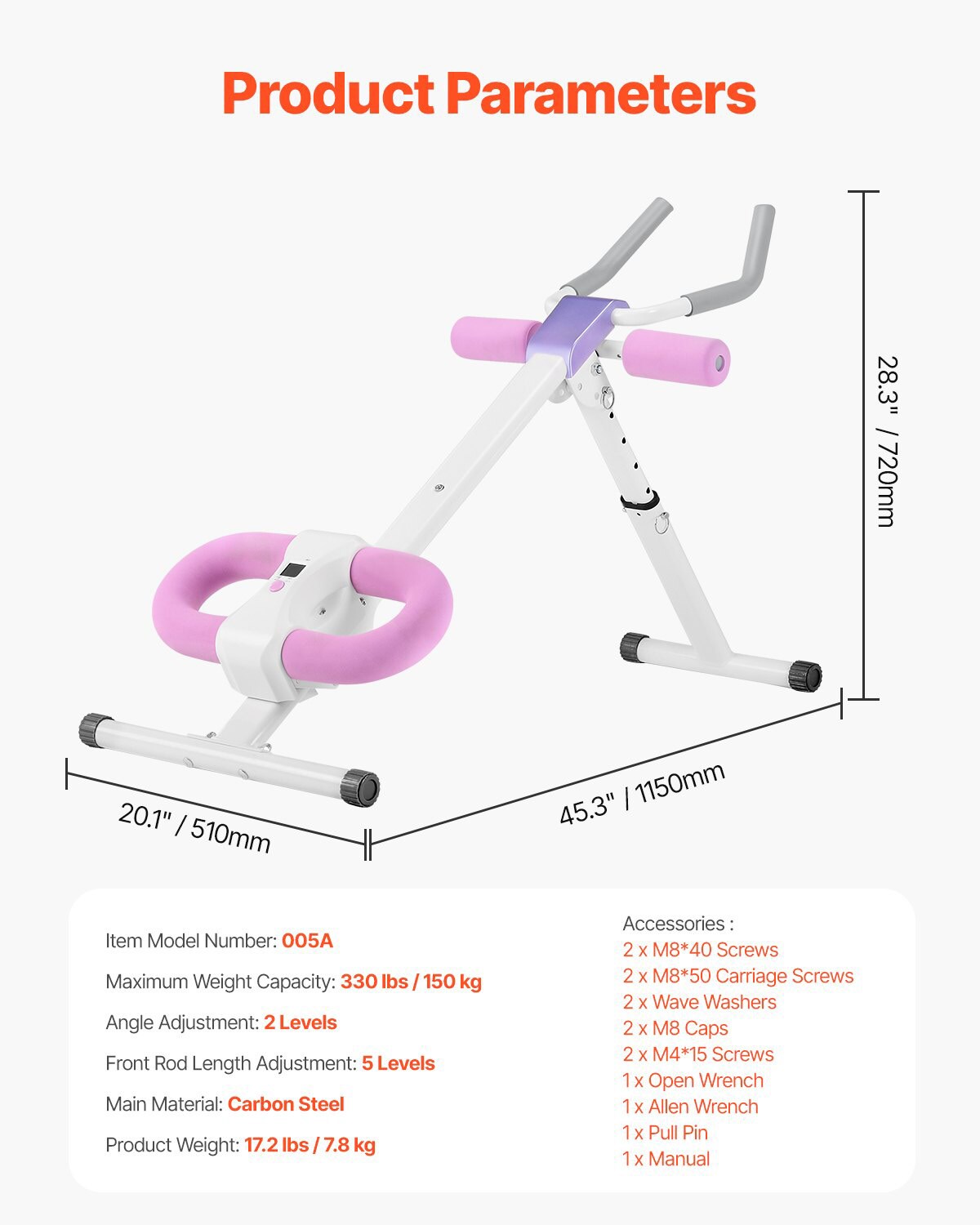 Mecale YAS-5VOWB5 Ab-Core-Training - View #3