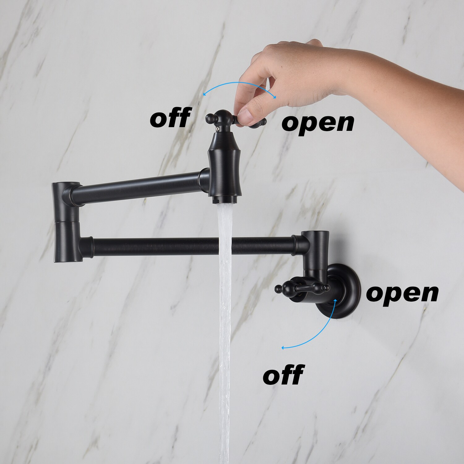 LUXEYARD DS-J-1MB-TH804 Kitchen-Faucets - View #9