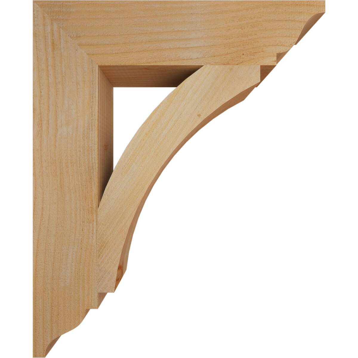 Ekena Millwork BKT04X18X22THR01RDF Exterior-Brackets-Braces - View #3