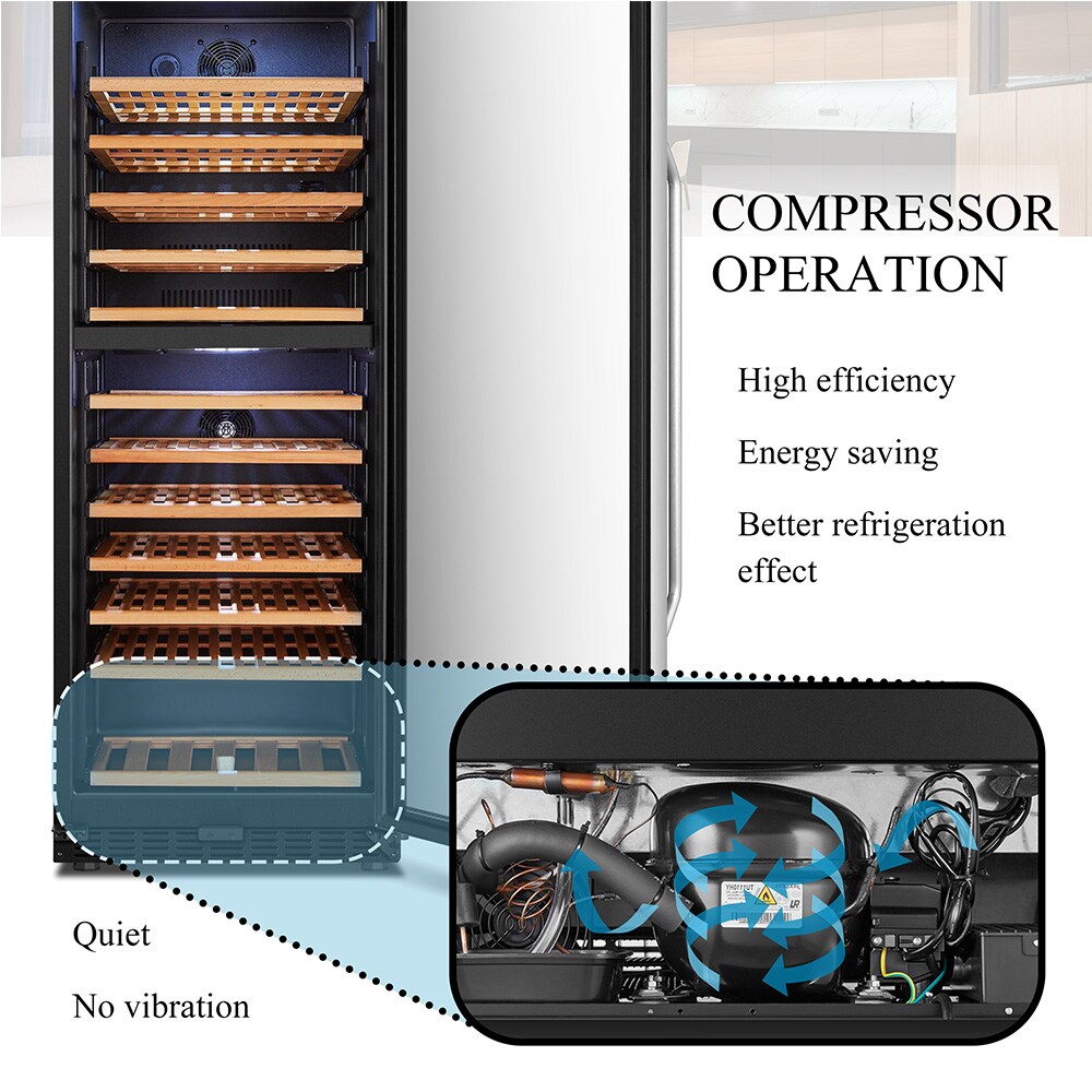 LANBO LW142D Wine-Chillers - View #3