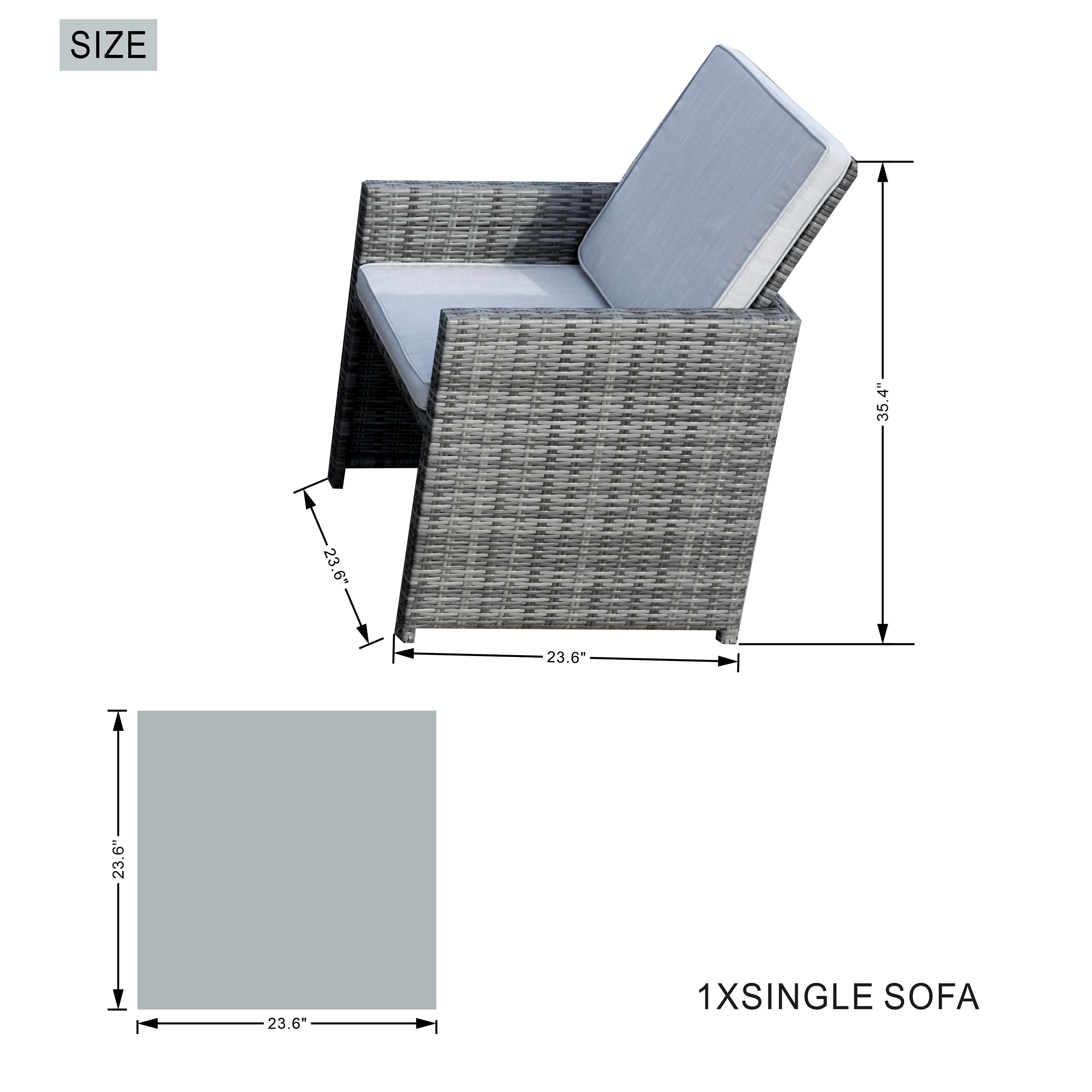 Moda Furnishings C-PAD-3234-B Patio-Dining-Sets - View #4