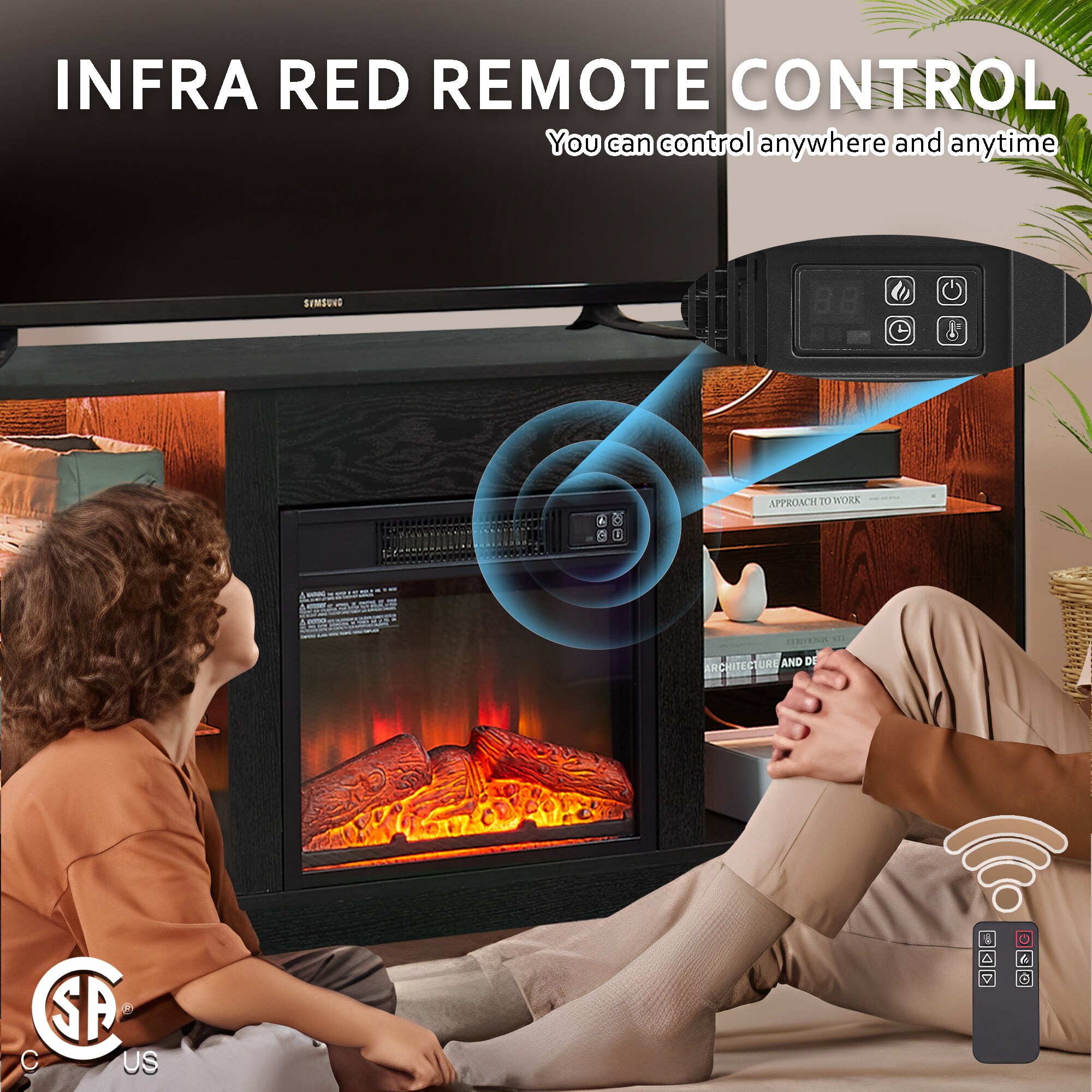 Sunrinx MG8-FP-09 Electric-Fireplaces - View #9