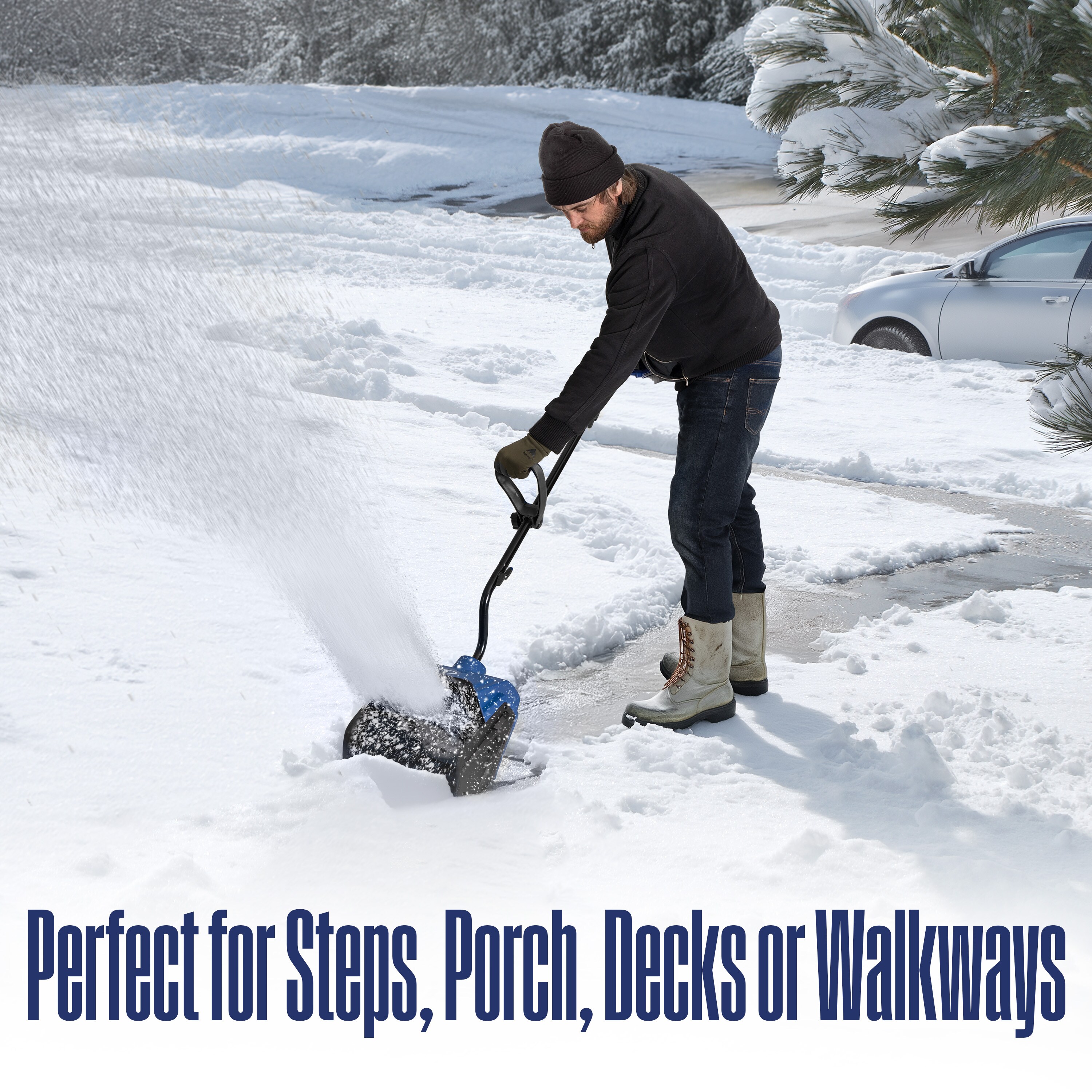 Westinghouse WSnow13S 24V 24-volt 13-in Single-stage Push Battery Powered Snow Shovel 4 Ah (Battery and Charger Included)