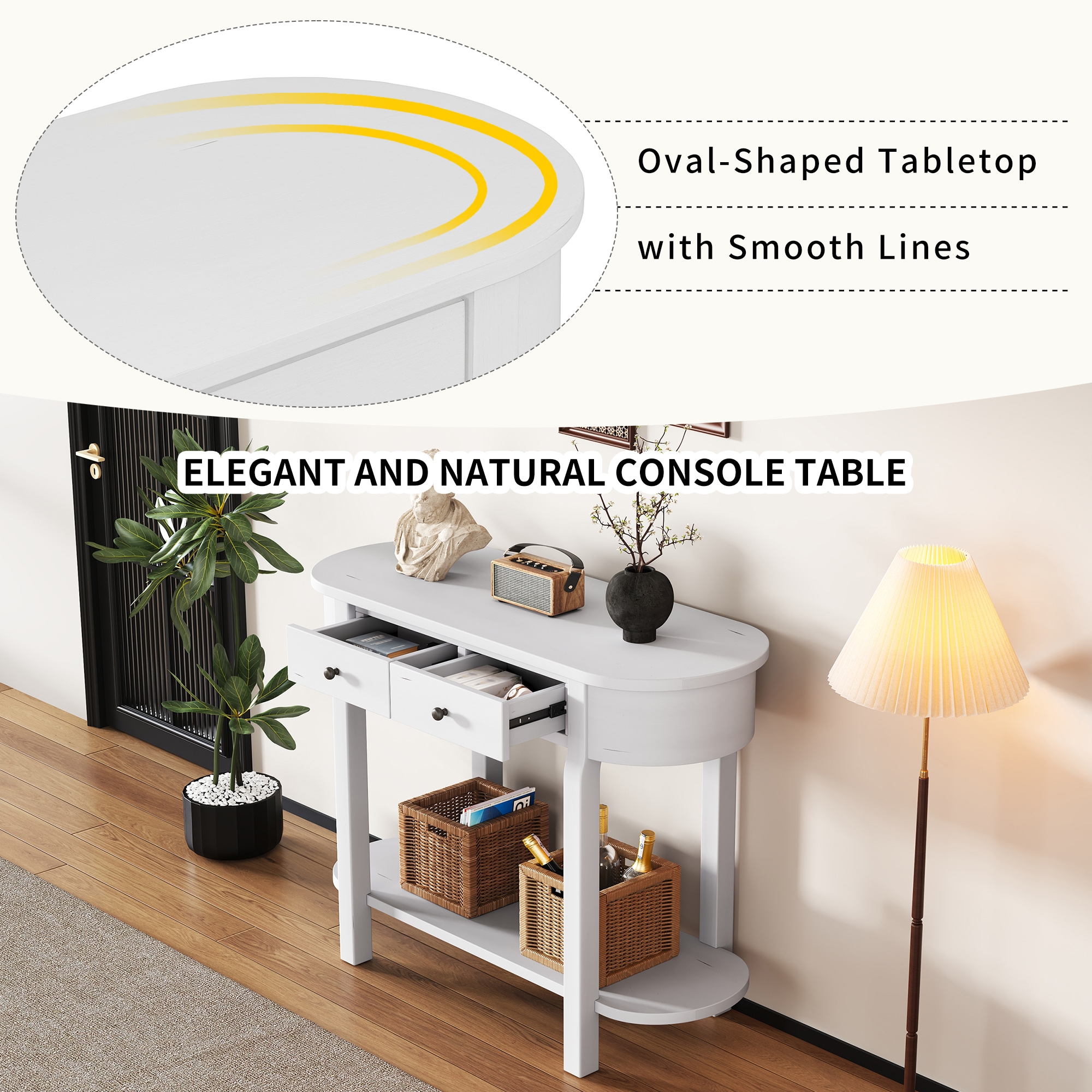 Oaks Decor OAN715796K Console-Sofa-Tables - View #10