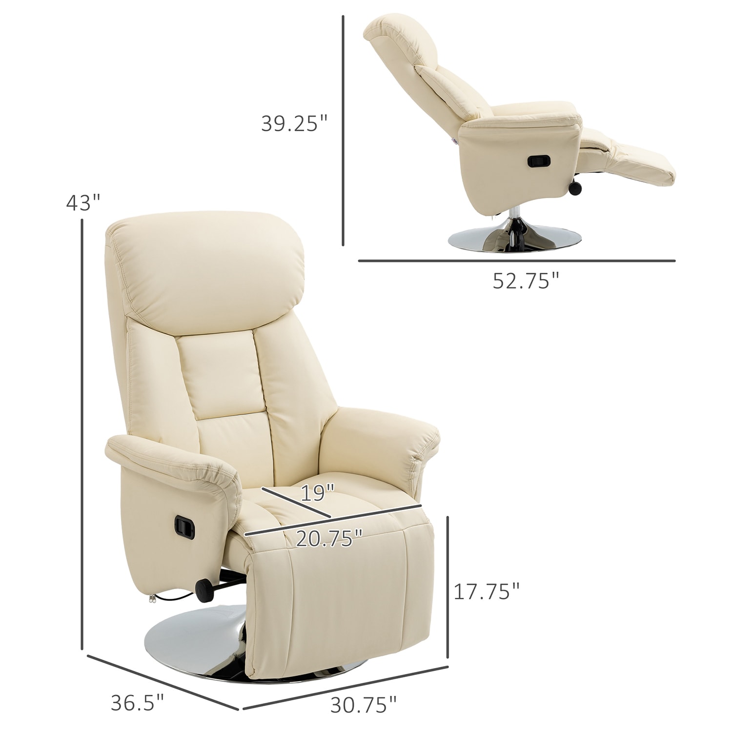 GZMR GZ-HSE06W recliners - View #9