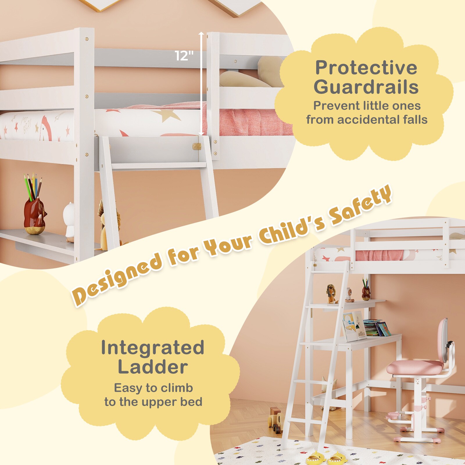 Fenbeli LJMLSFENHY153 Bunk-Beds - View #10