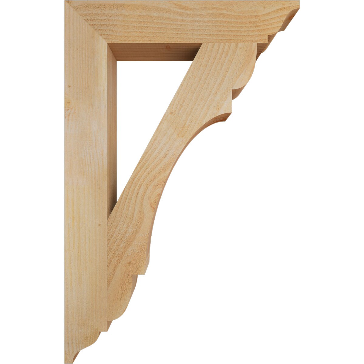 Ekena Millwork BKT04X22X34OLY01RDF Exterior-Brackets-Braces - View #3