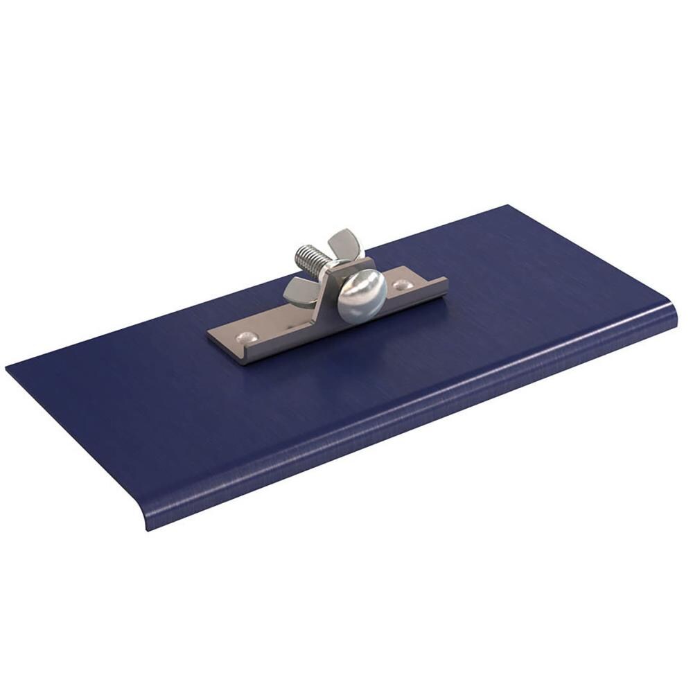 Bon Tool 22-738 9-in x 4-in Blue Steel Concrete Edger with 0.25-in Radius