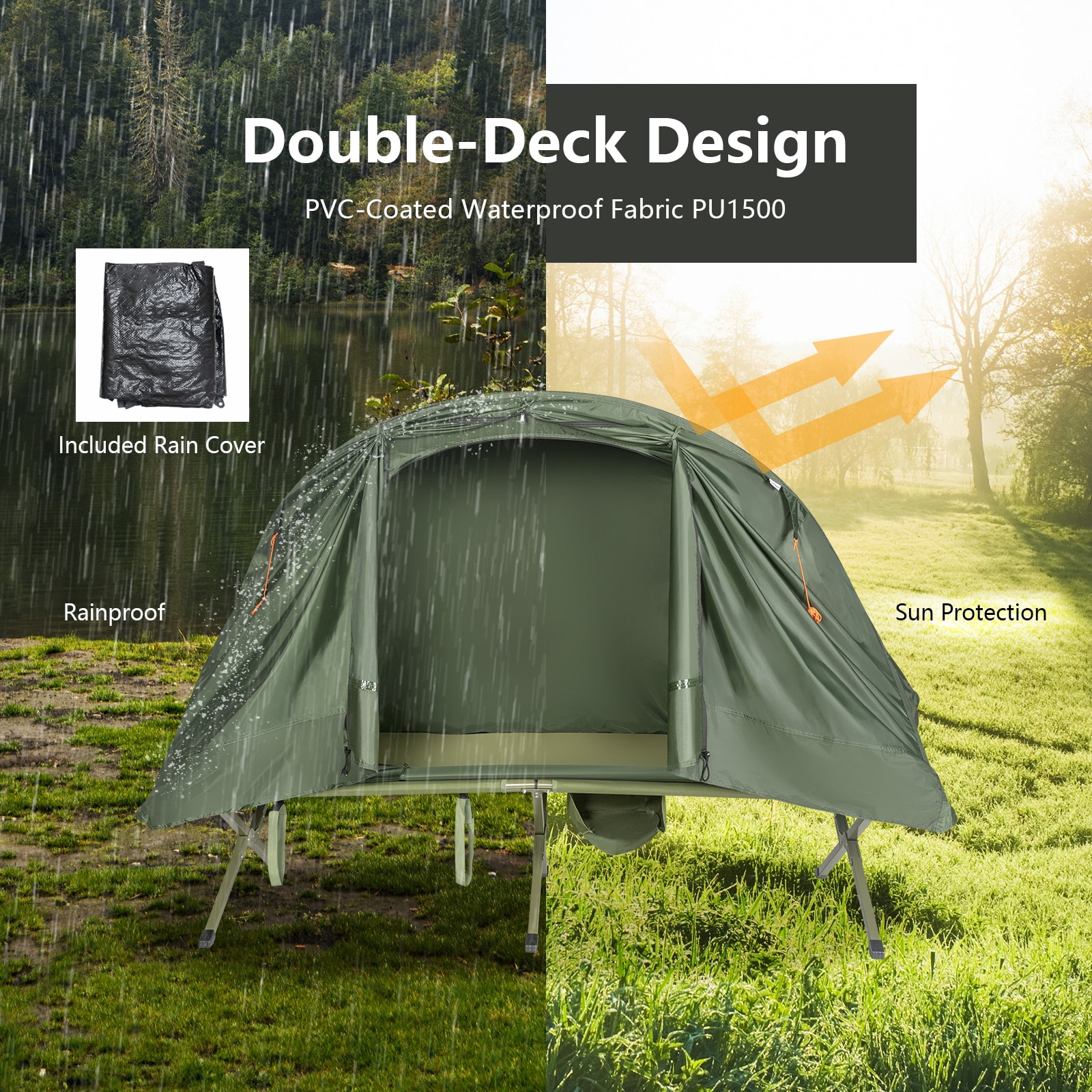 WELLFOR TDJ10151GN tents - View #4