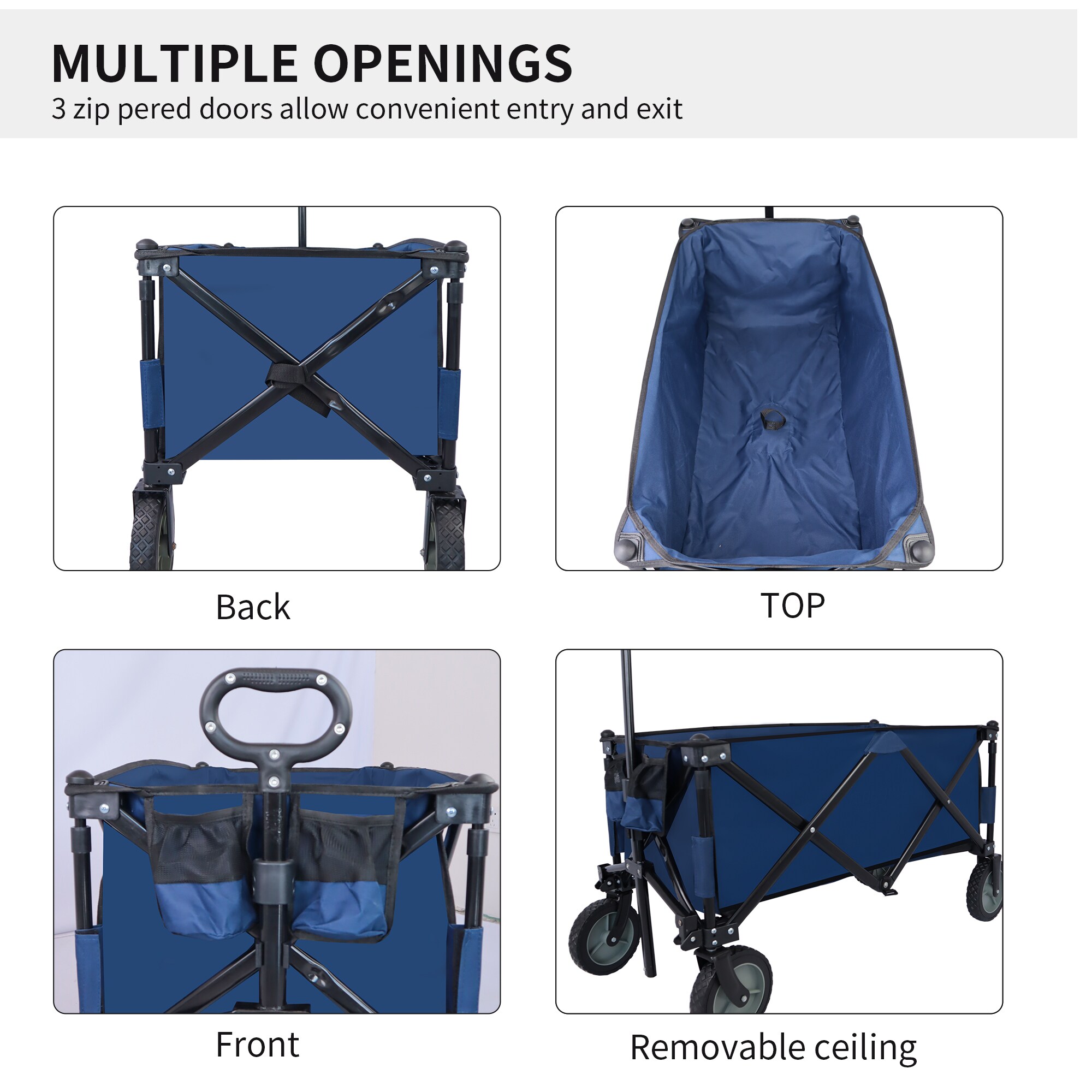 AHIOU HOME ZAAHG-115025C Yard-Carts - View #7