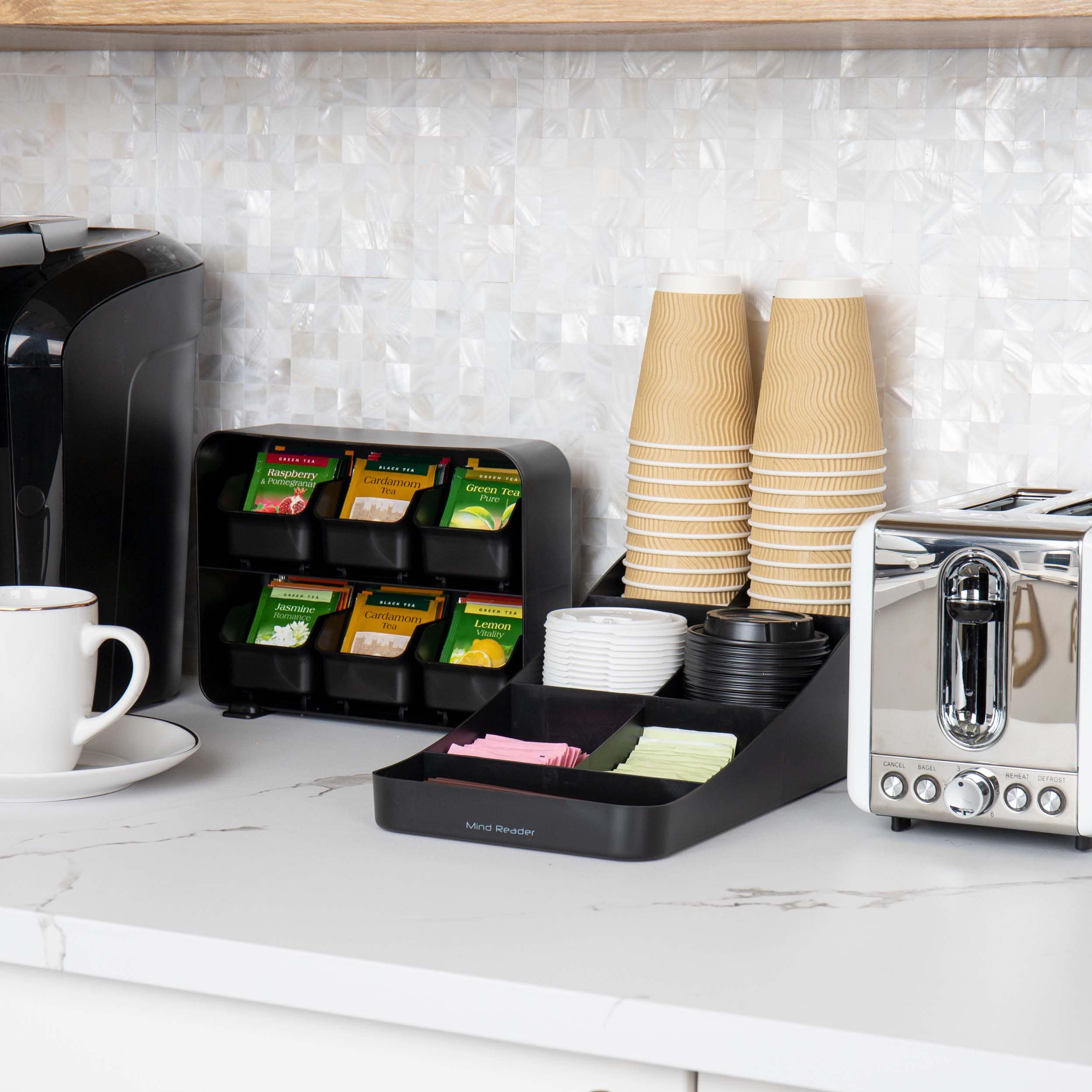 Mind Reader STCOMP7-BLK Coffee-Beverage-Organizers - View #7