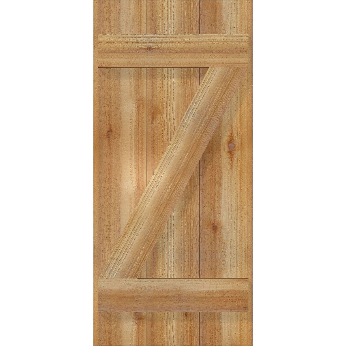 Ekena Millwork RBJ06Z16X035RWR Exterior-Shutters - View #5